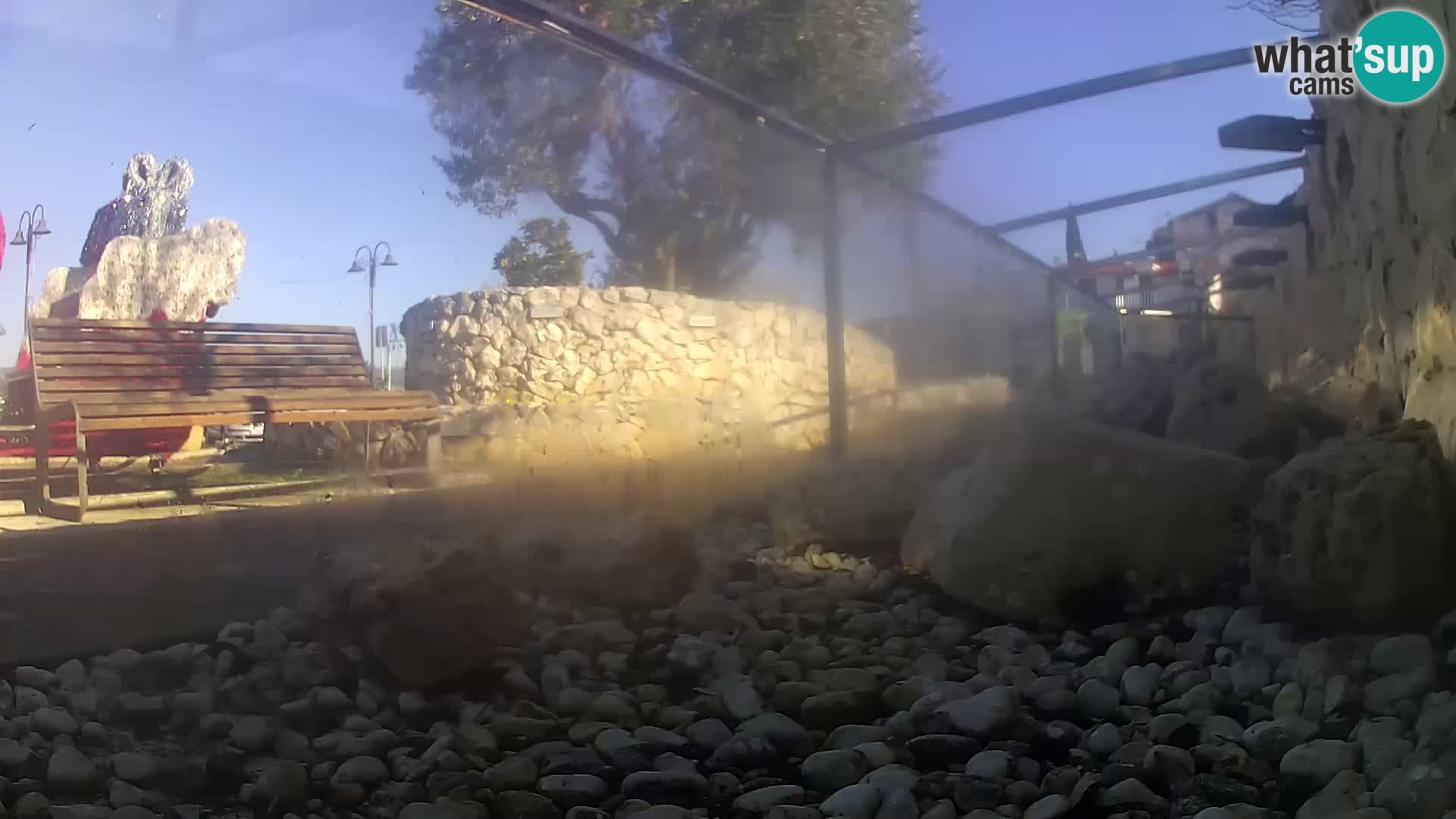 Outdoor Marine Aquarium Rogoznica webcam Croatia