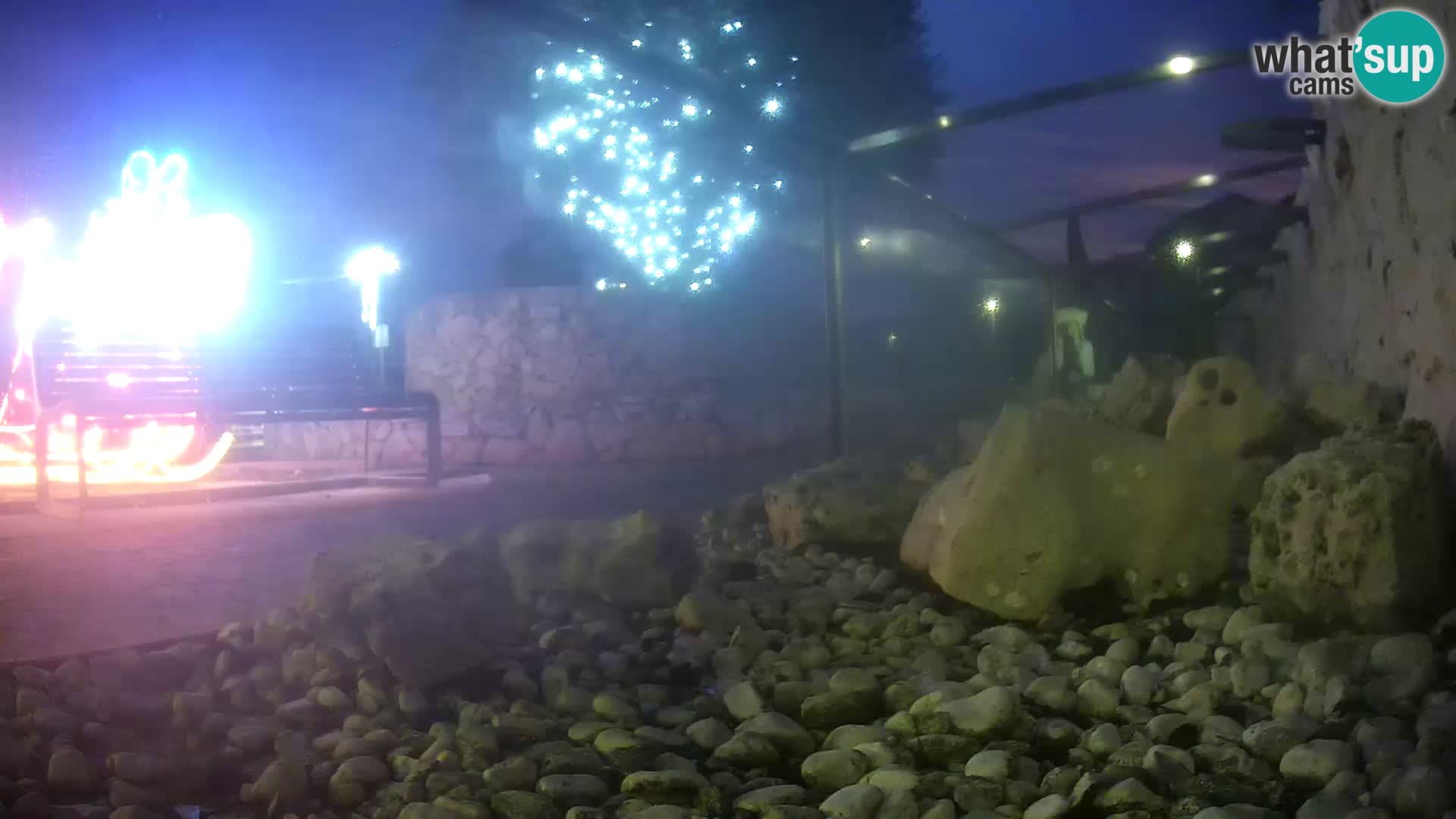 Marine Aquarium im Freien Rogoznica webcam Kroatien