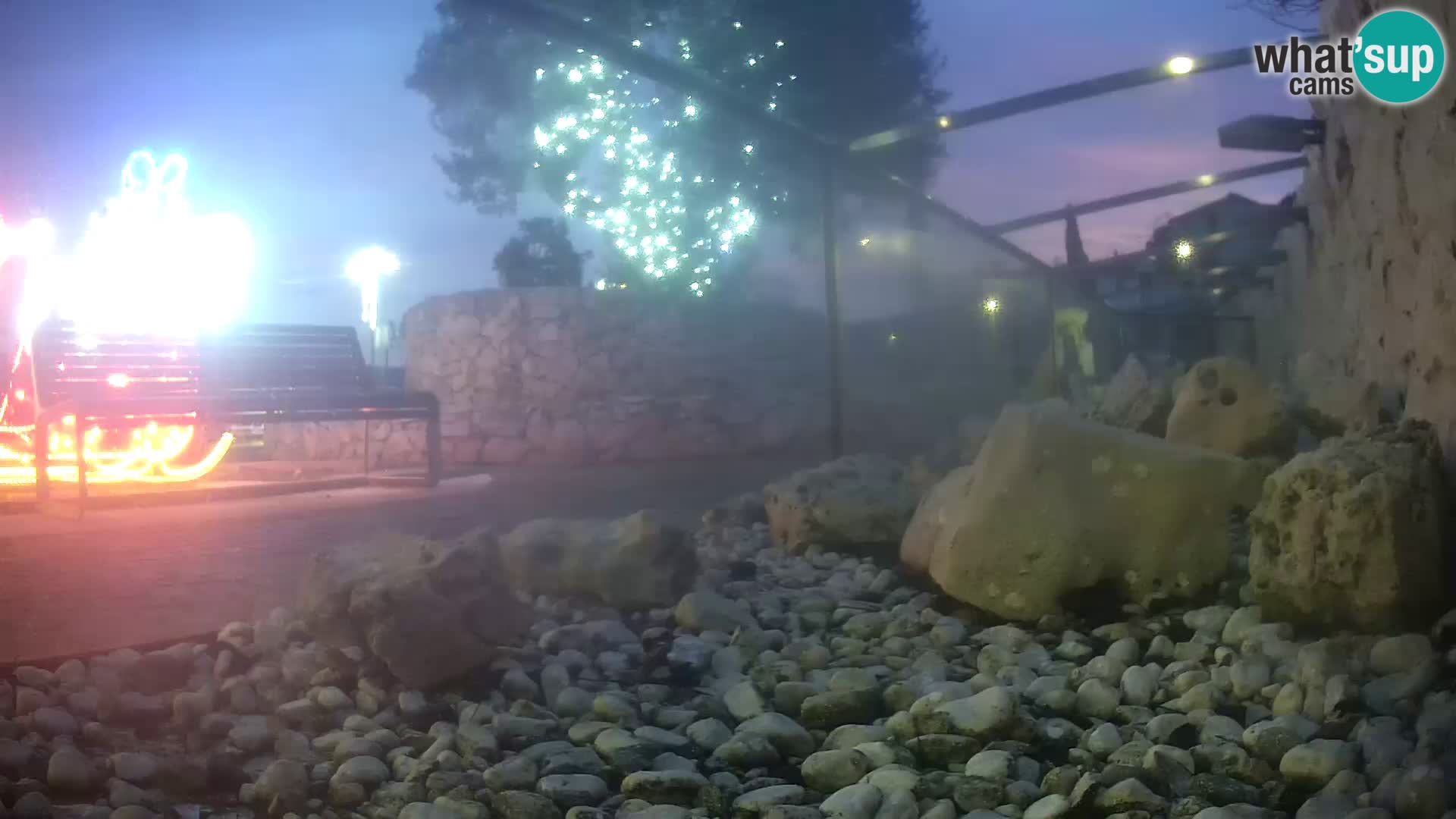 Outdoor Marine Aquarium Rogoznica webcam Croatia