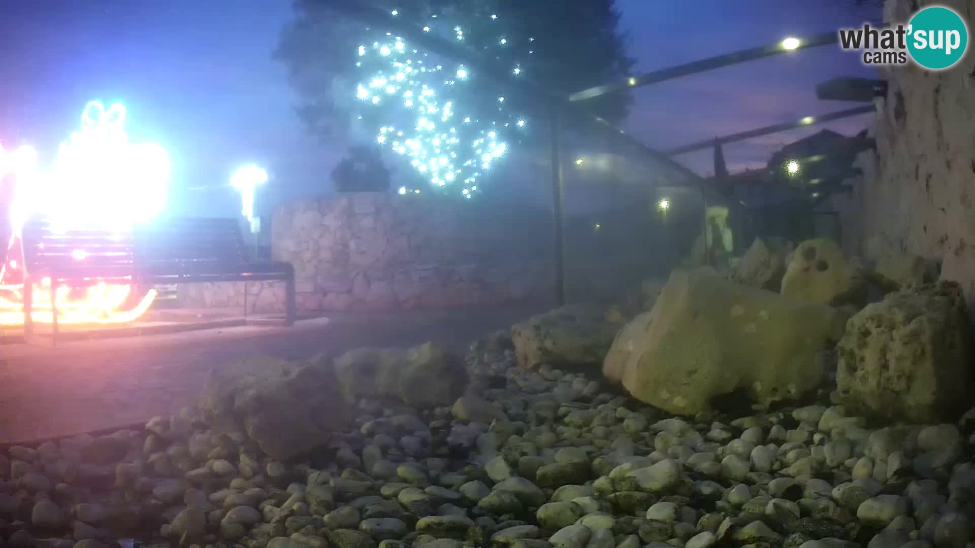 Marine Aquarium im Freien Rogoznica webcam Kroatien