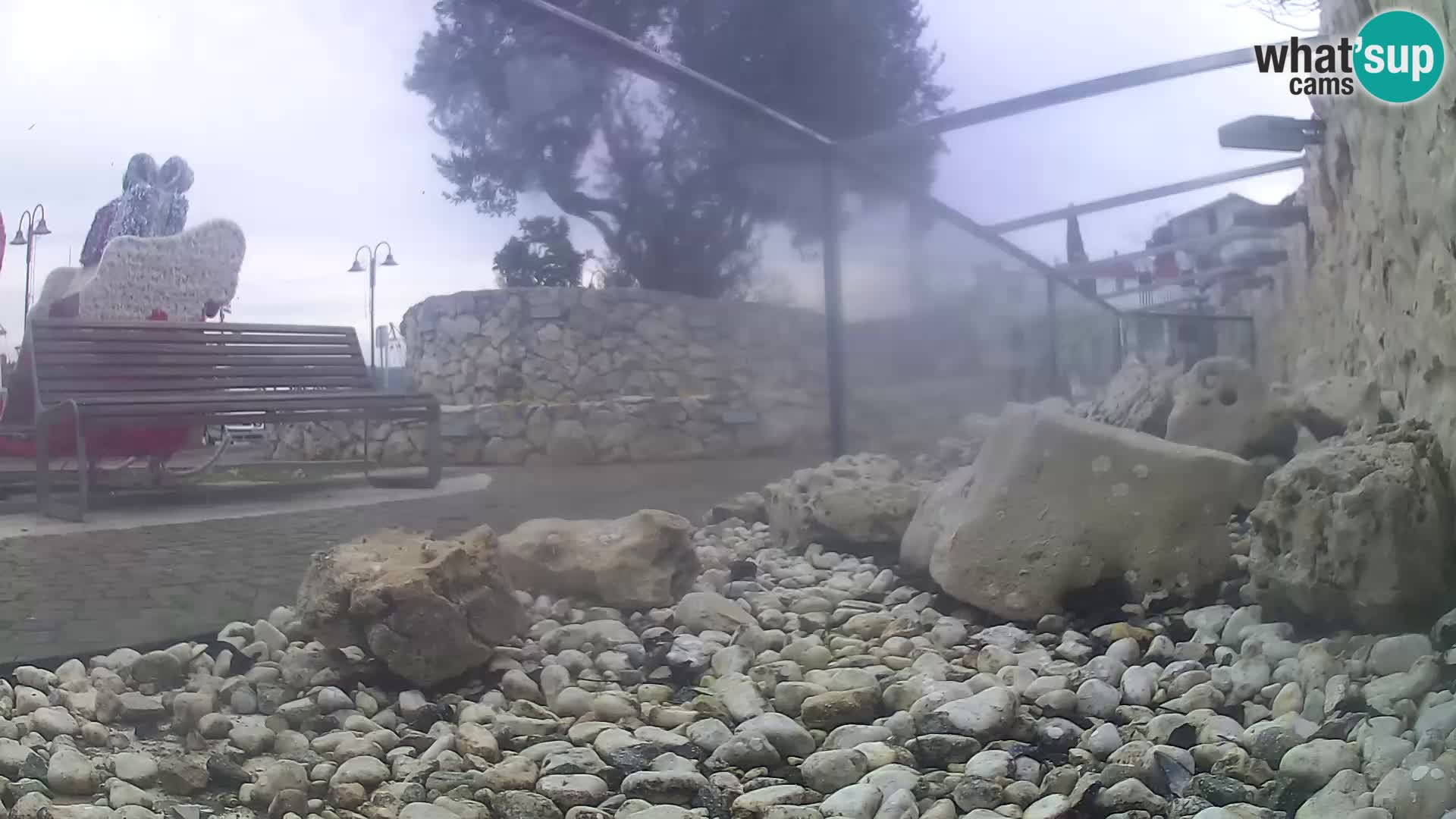 Outdoor Marine Aquarium Rogoznica webcam Croatia