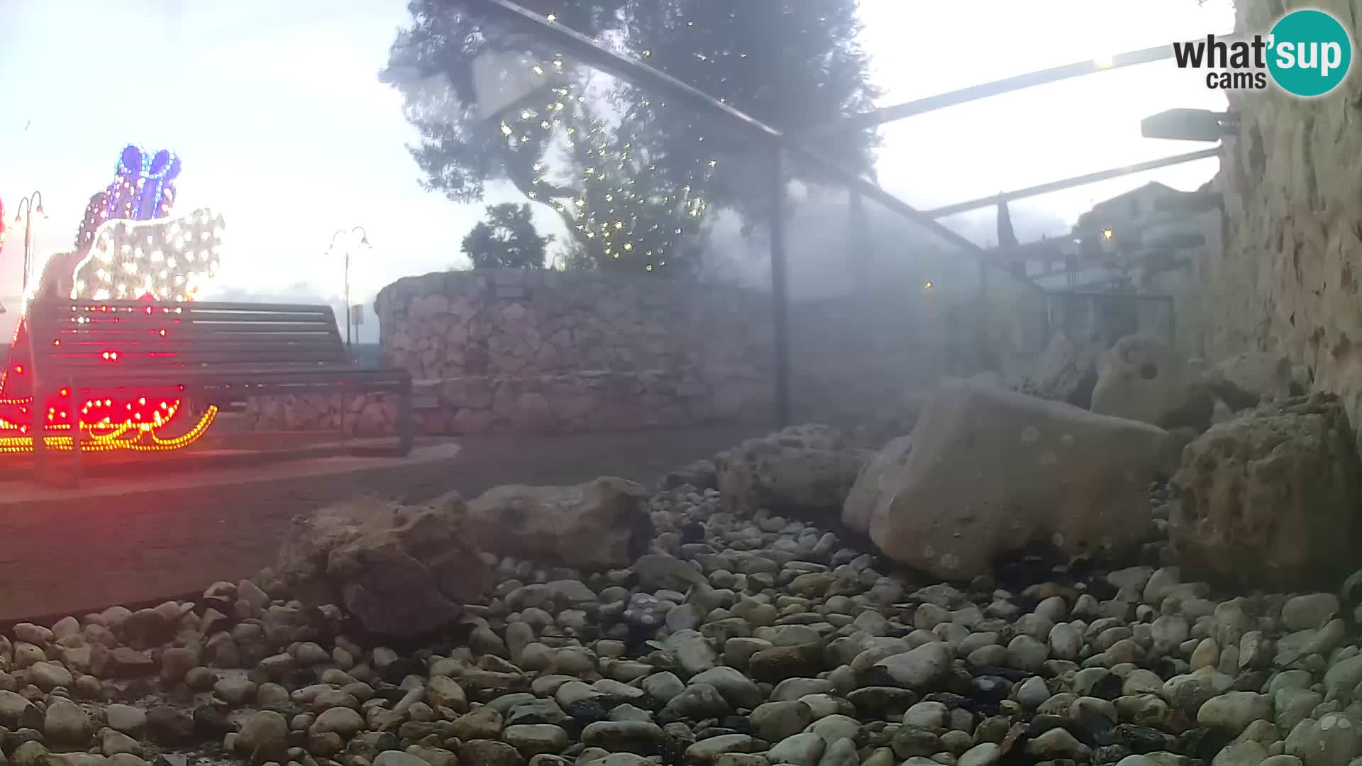 Outdoor Marine Aquarium Rogoznica webcam Croatia