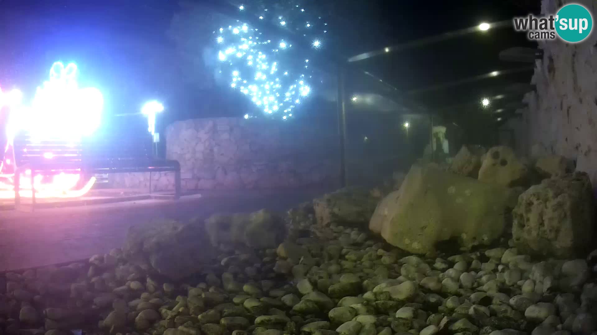 Outdoor Marine Aquarium Rogoznica webcam Croatia