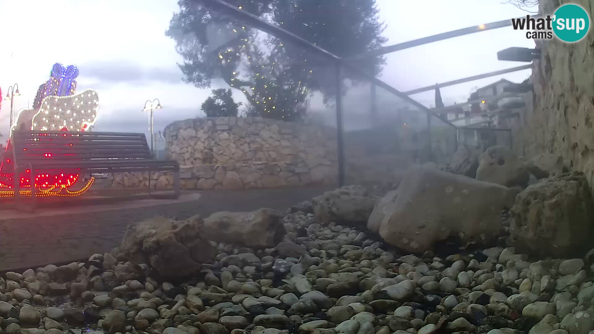 Marine Aquarium im Freien Rogoznica webcam Kroatien