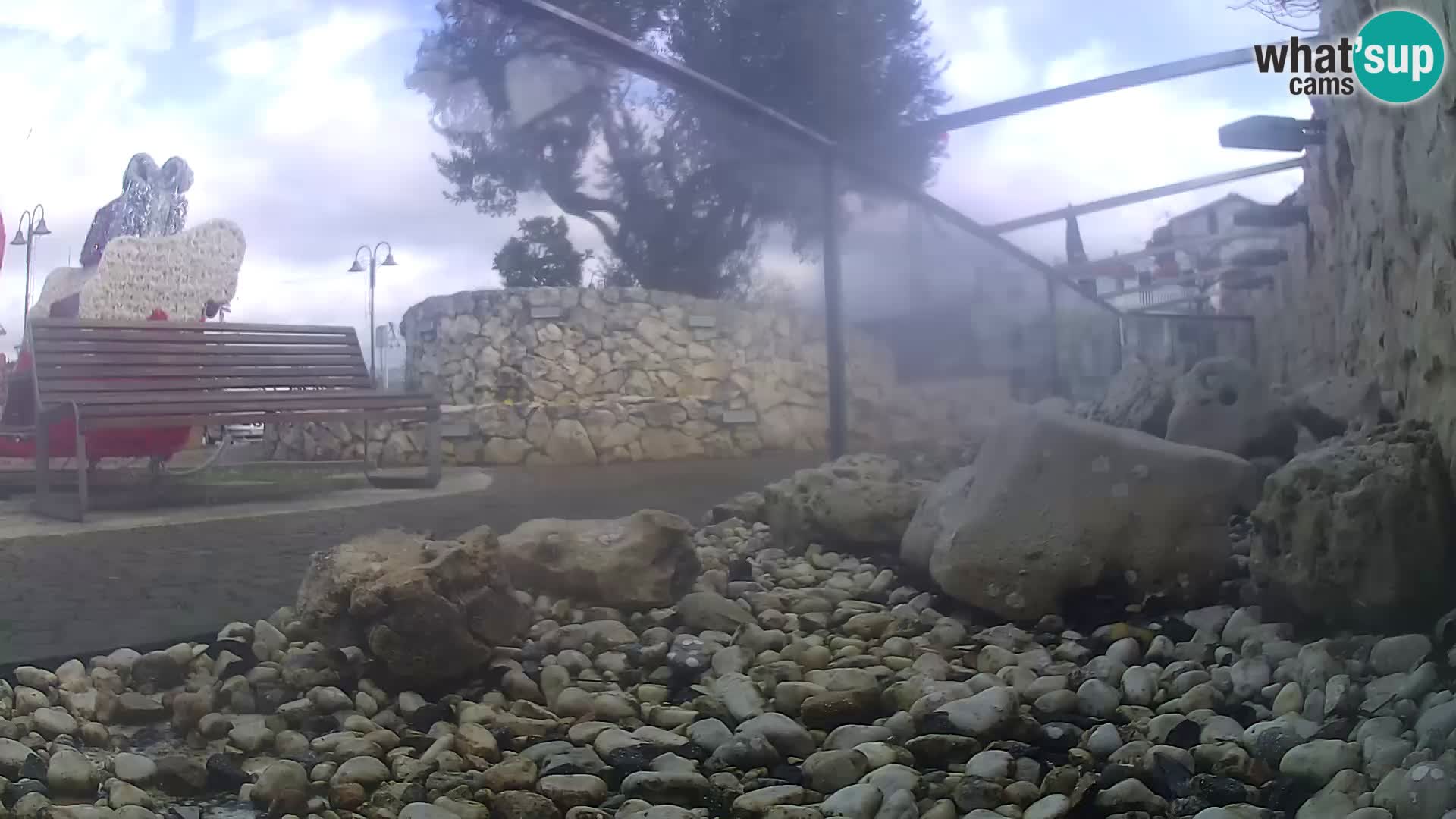 Marine Aquarium im Freien Rogoznica webcam Kroatien