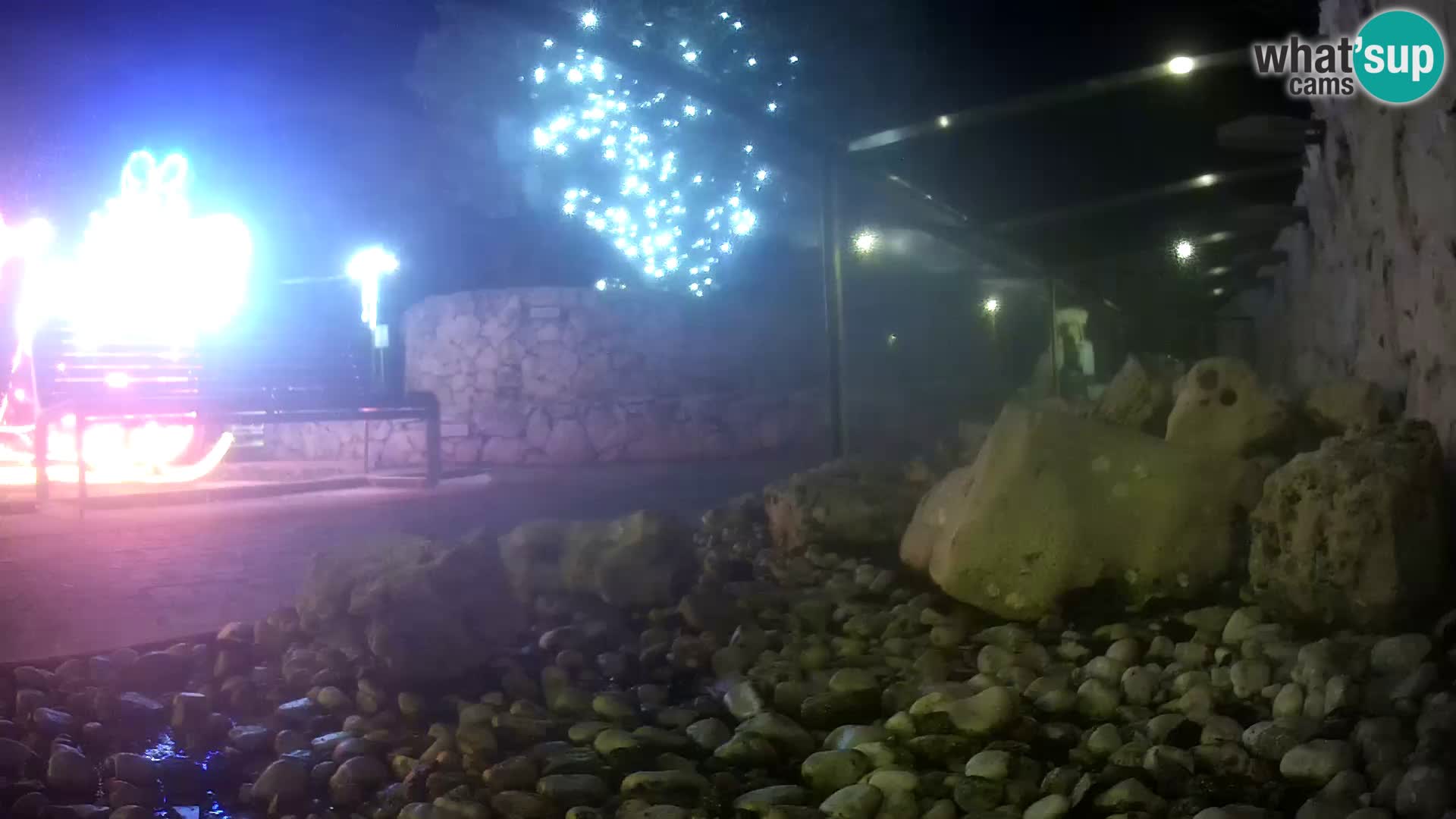 Marine Aquarium im Freien Rogoznica webcam Kroatien