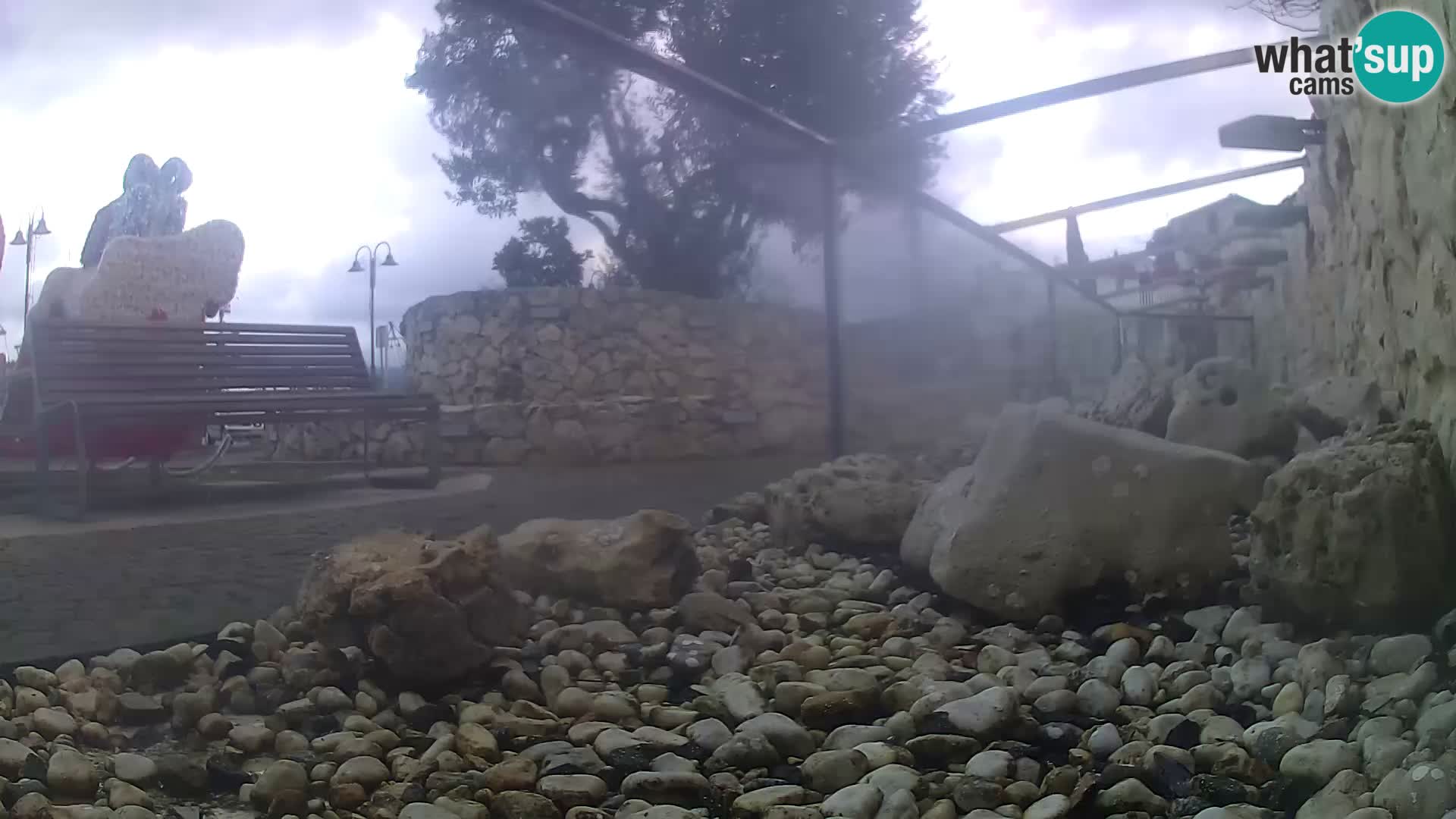 Marine Aquarium im Freien Rogoznica webcam Kroatien