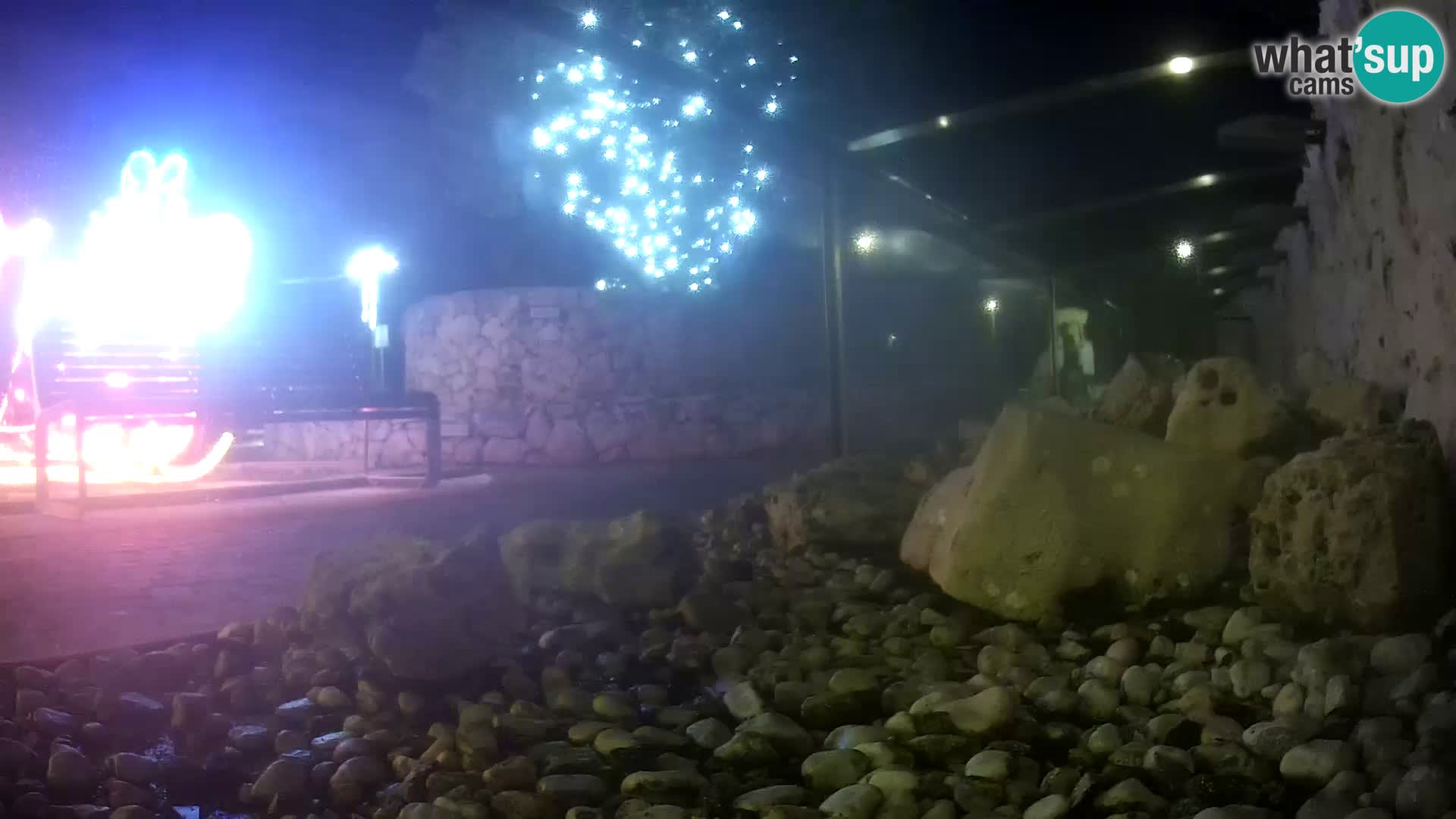 Outdoor Marine Aquarium Rogoznica webcam Croatia