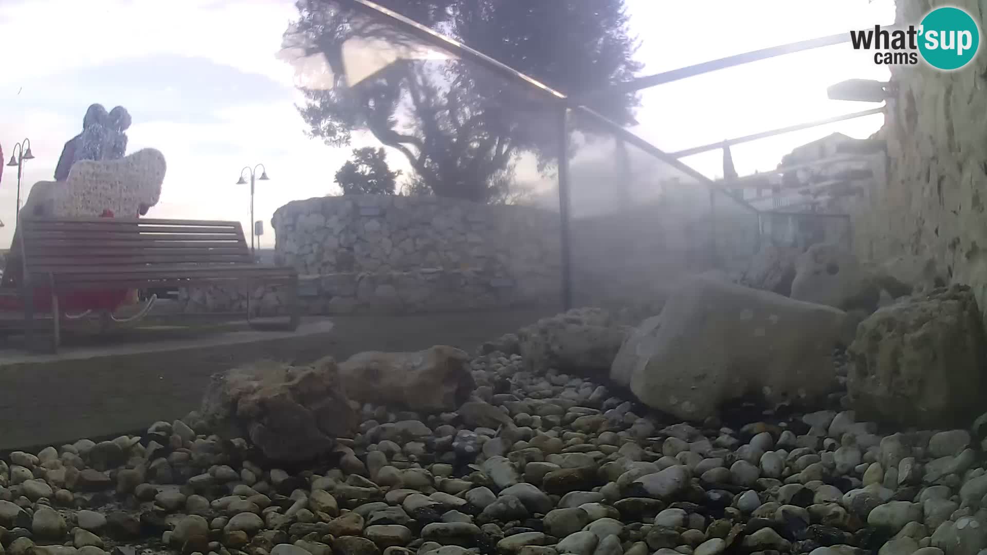 Outdoor Marine Aquarium Rogoznica webcam Croatia