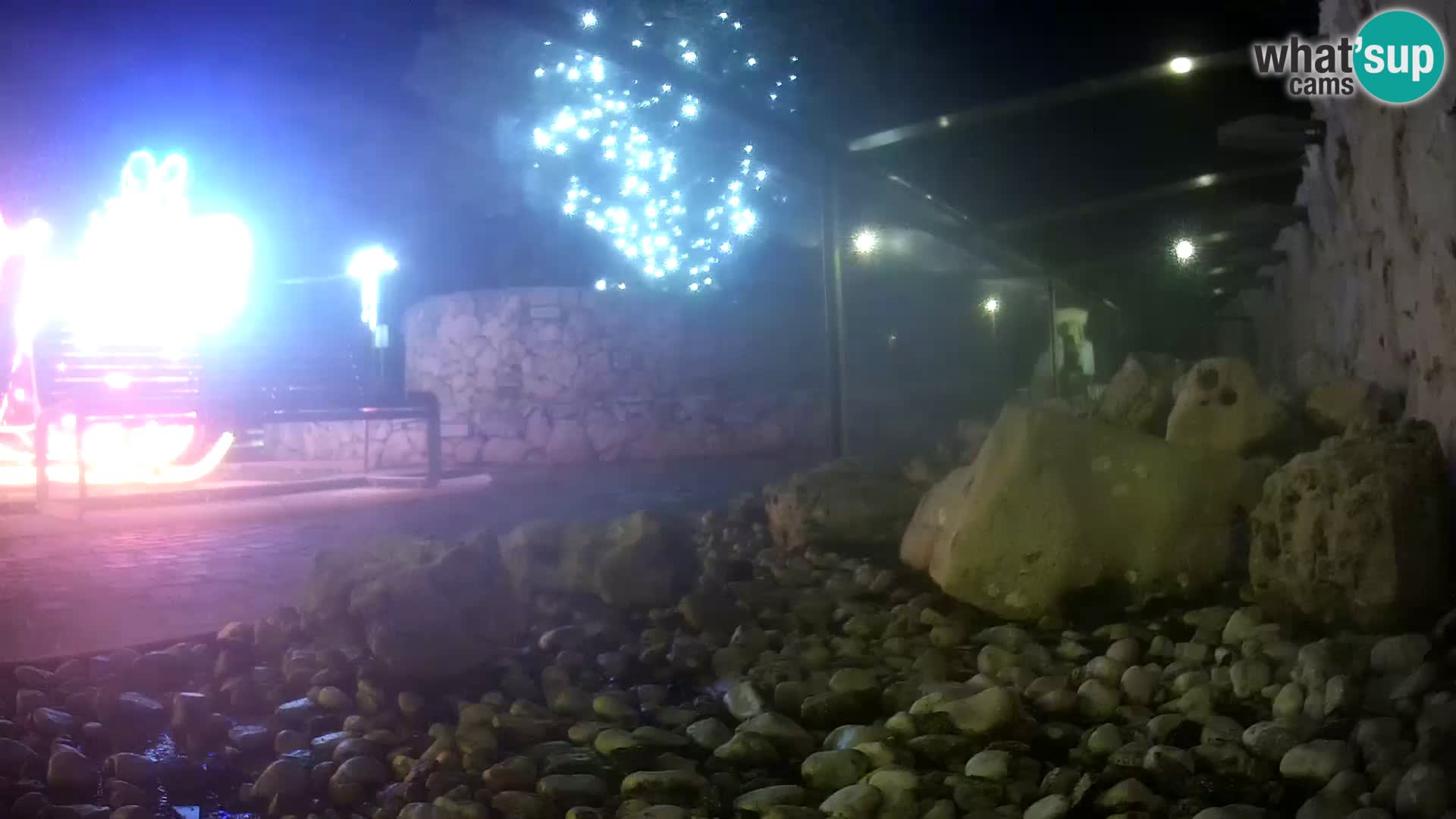 Outdoor Marine Aquarium Rogoznica webcam Croatia