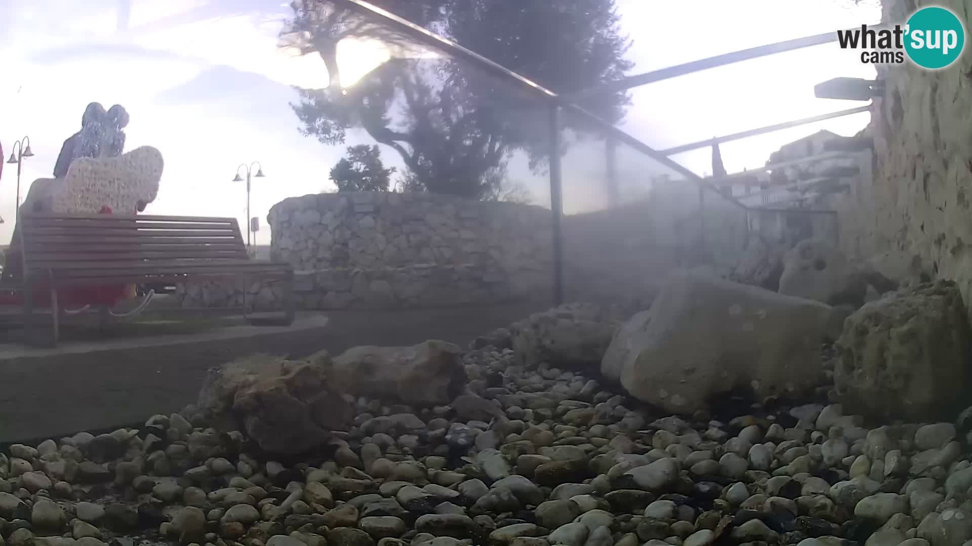 Outdoor Marine Aquarium Rogoznica webcam Croatia