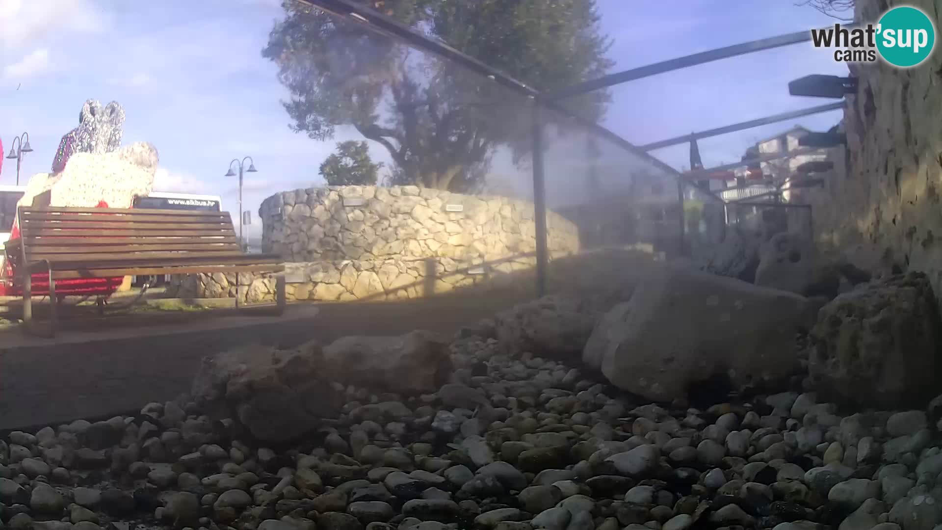 Marine Aquarium im Freien Rogoznica webcam Kroatien