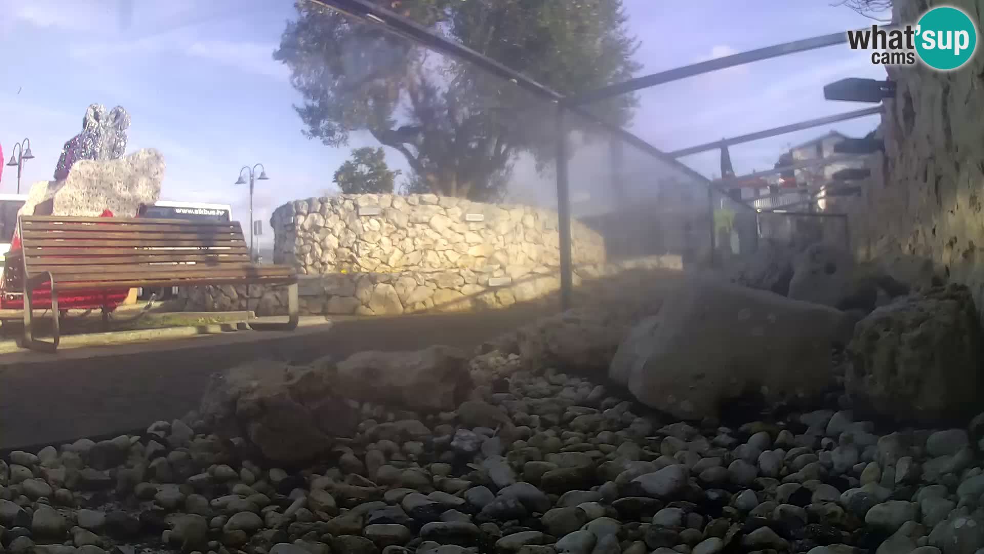 Marine Aquarium im Freien Rogoznica webcam Kroatien