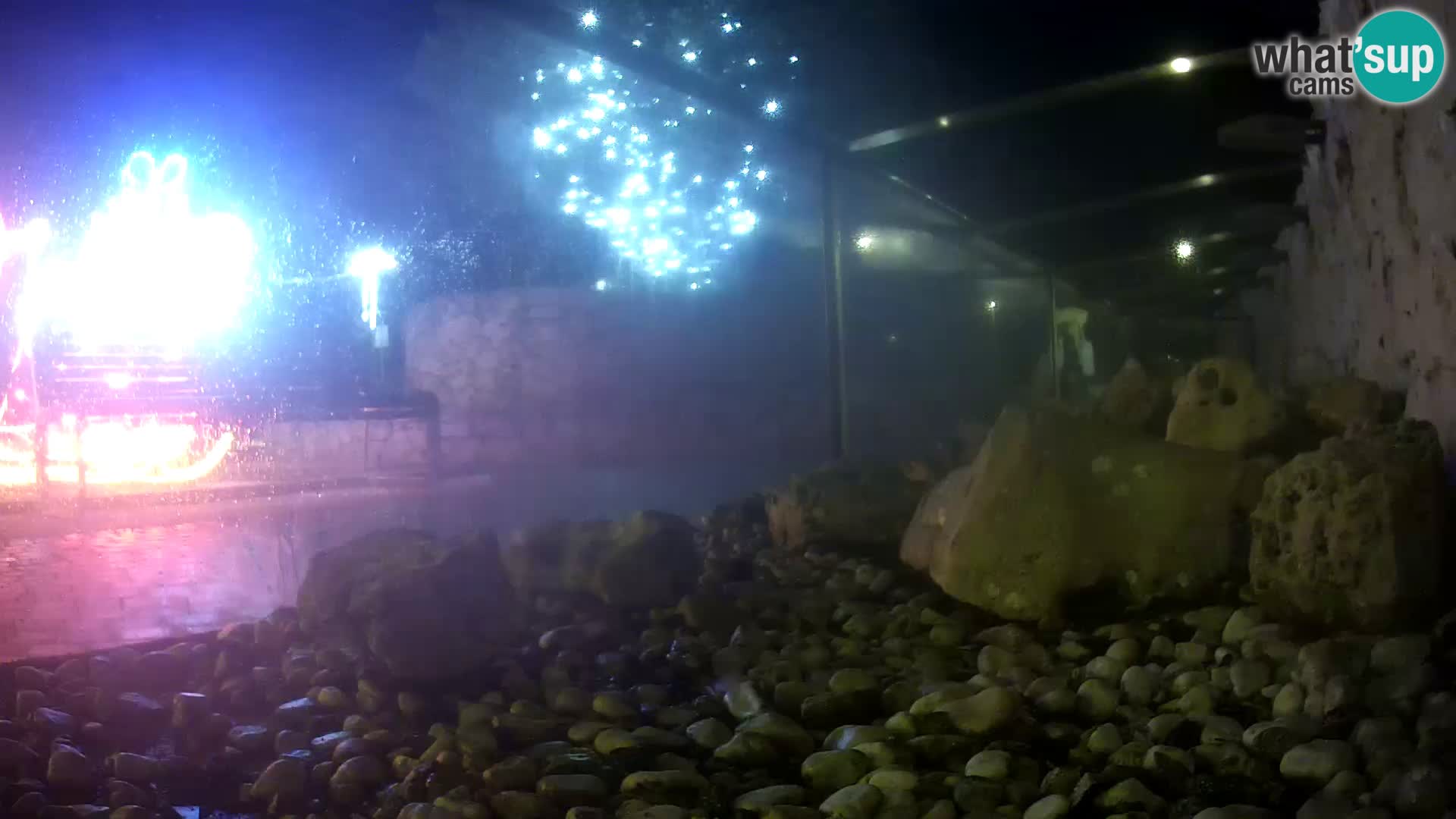 Marine Aquarium im Freien Rogoznica webcam Kroatien