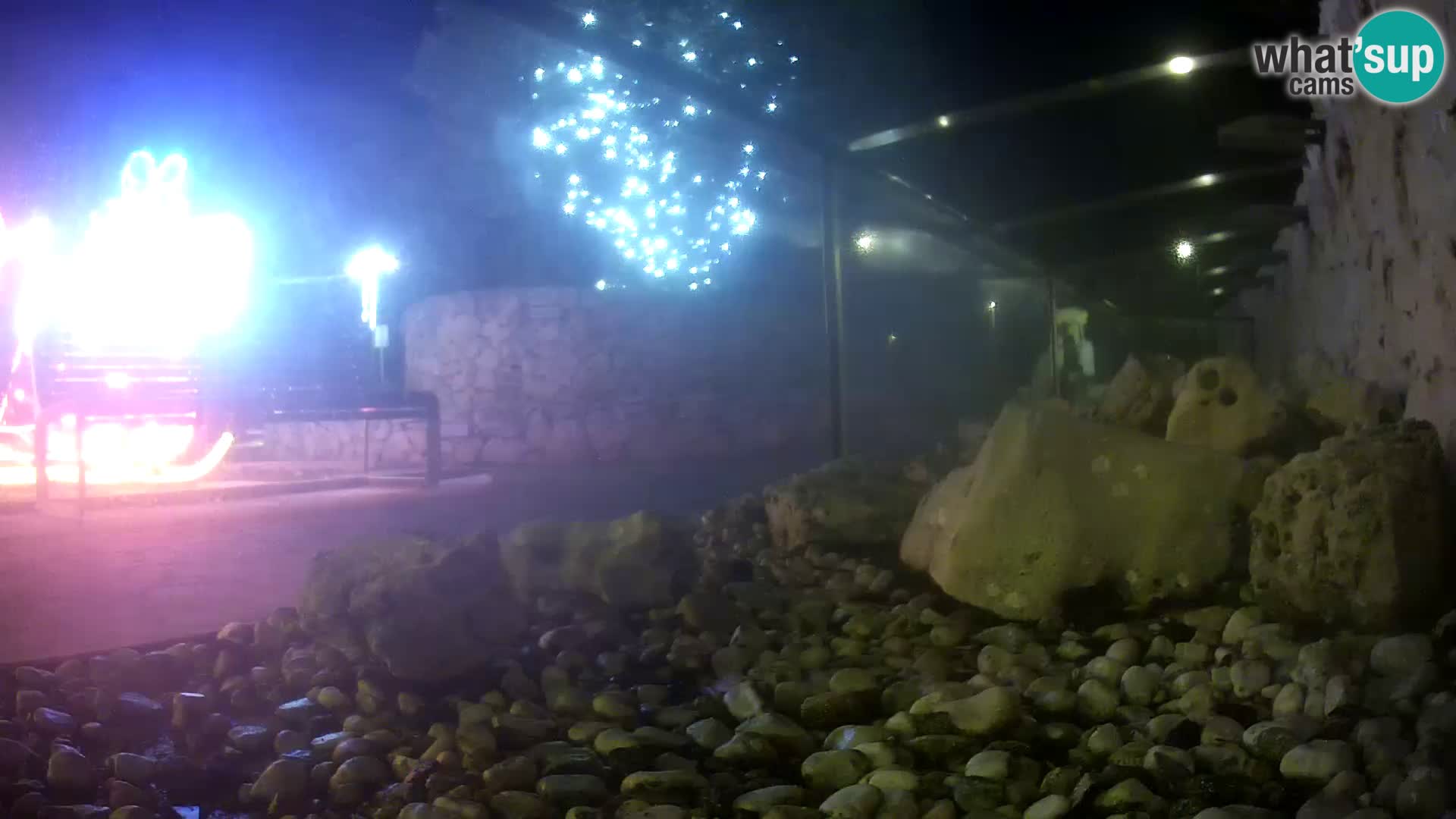 Outdoor Marine Aquarium Rogoznica webcam Croatia