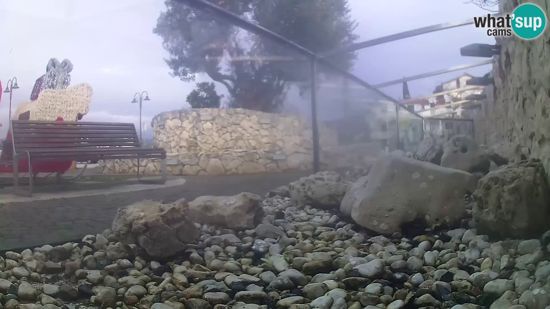 Outdoor Marine Aquarium Rogoznica webcam Croatia