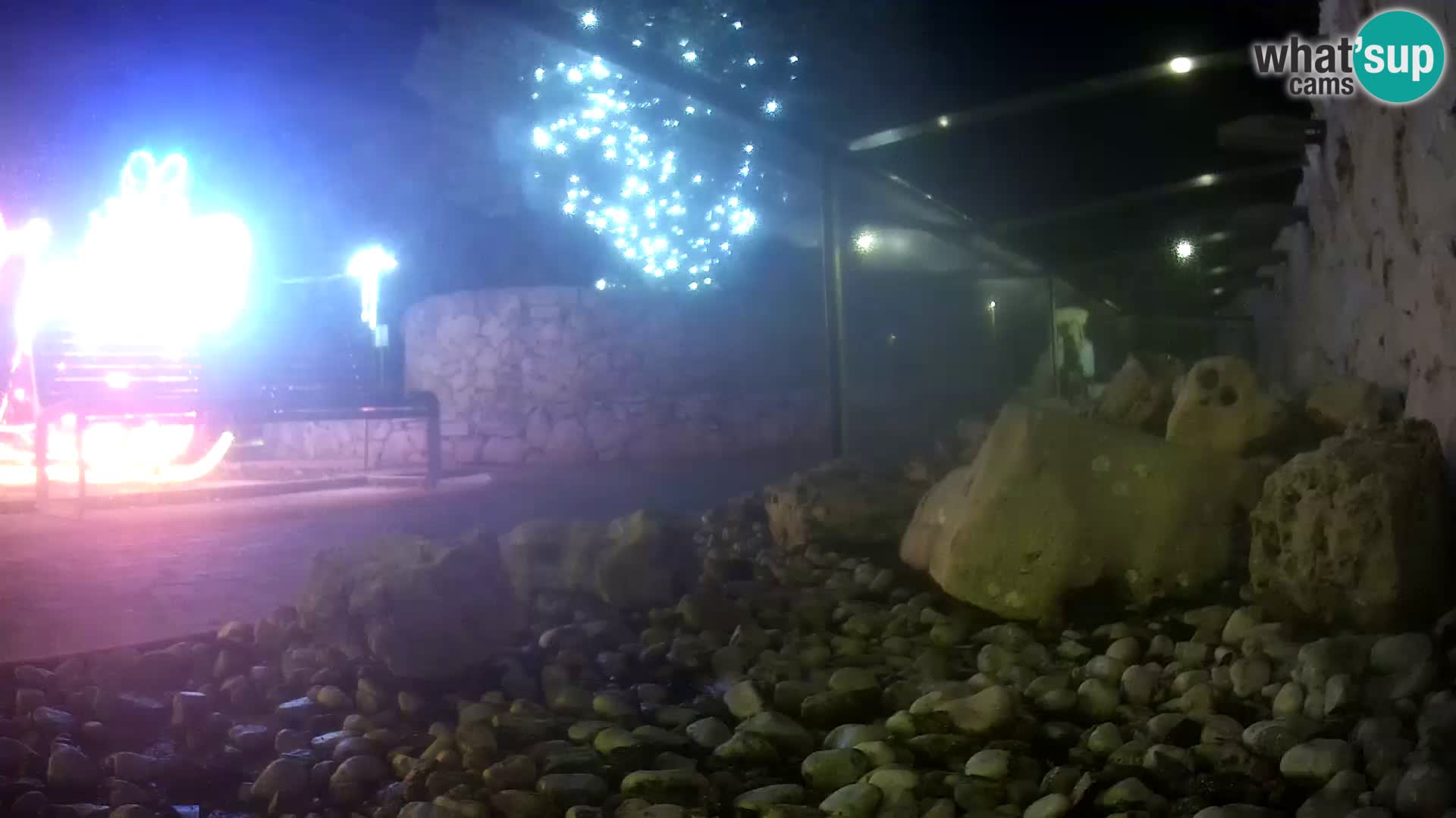 Marine Aquarium im Freien Rogoznica webcam Kroatien