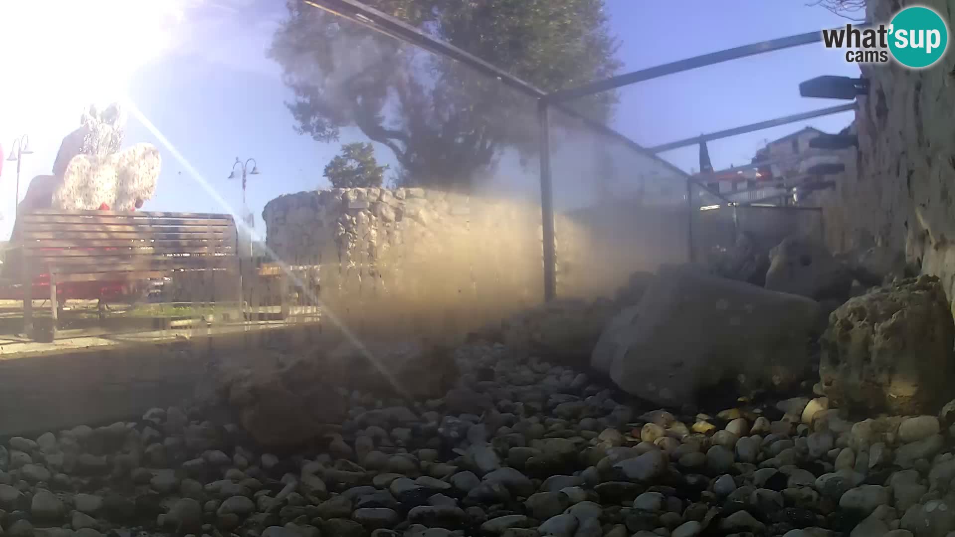 Outdoor Marine Aquarium Rogoznica webcam Croatia