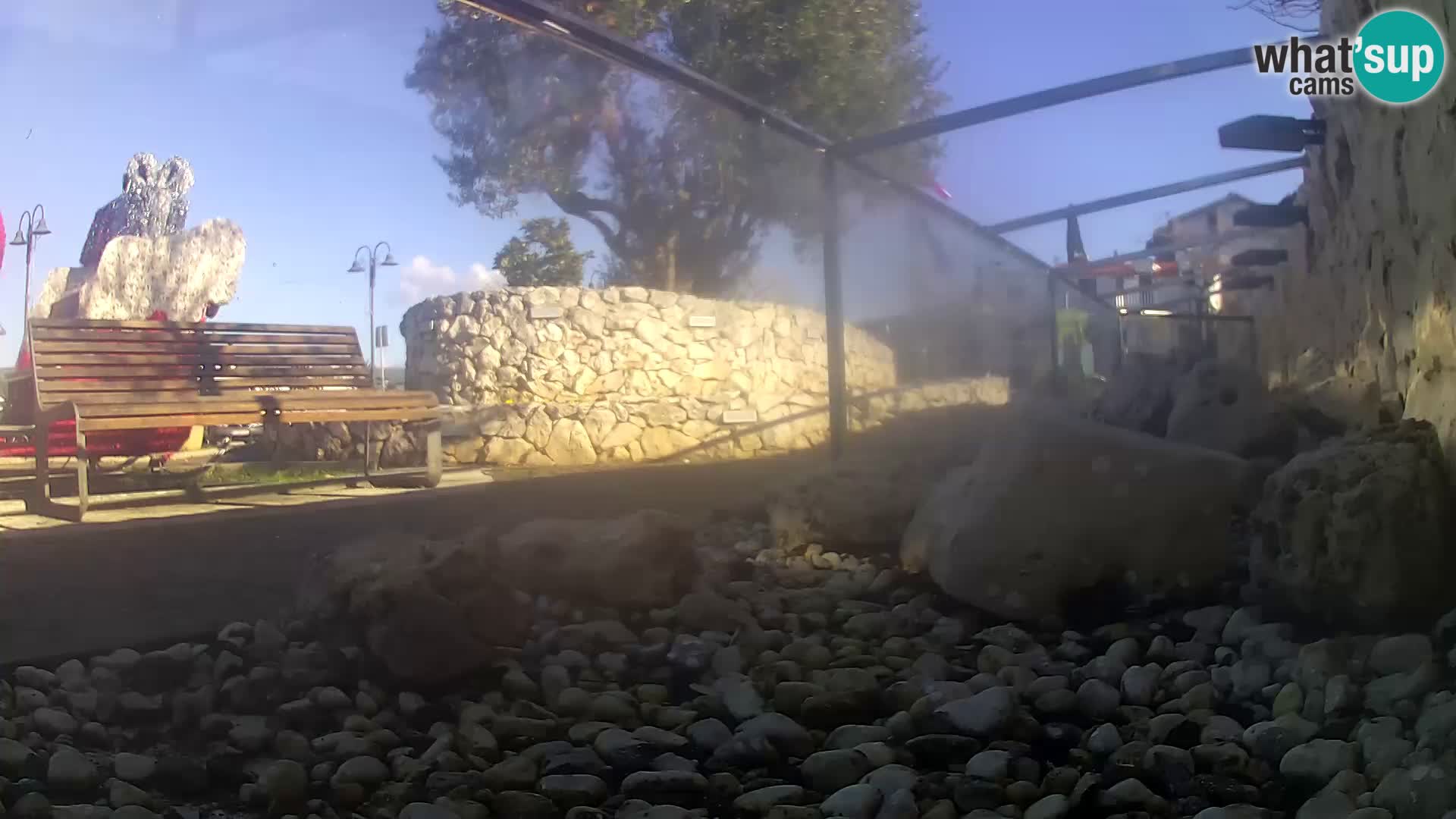 Outdoor Marine Aquarium Rogoznica webcam Croatia