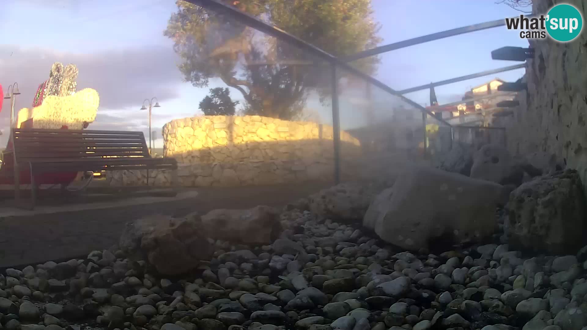 Aquario marino esterno –  Rogoznica livecam Croazia