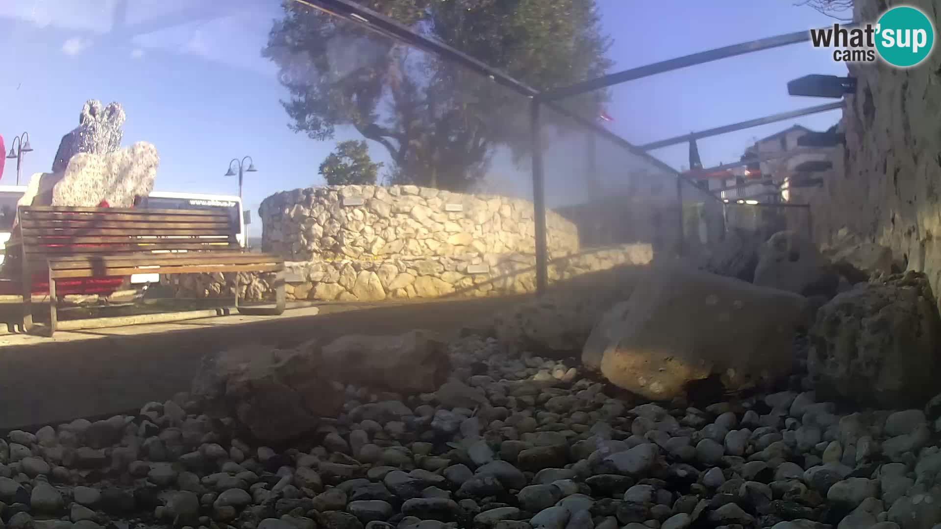 Outdoor Marine Aquarium Rogoznica webcam Croatia