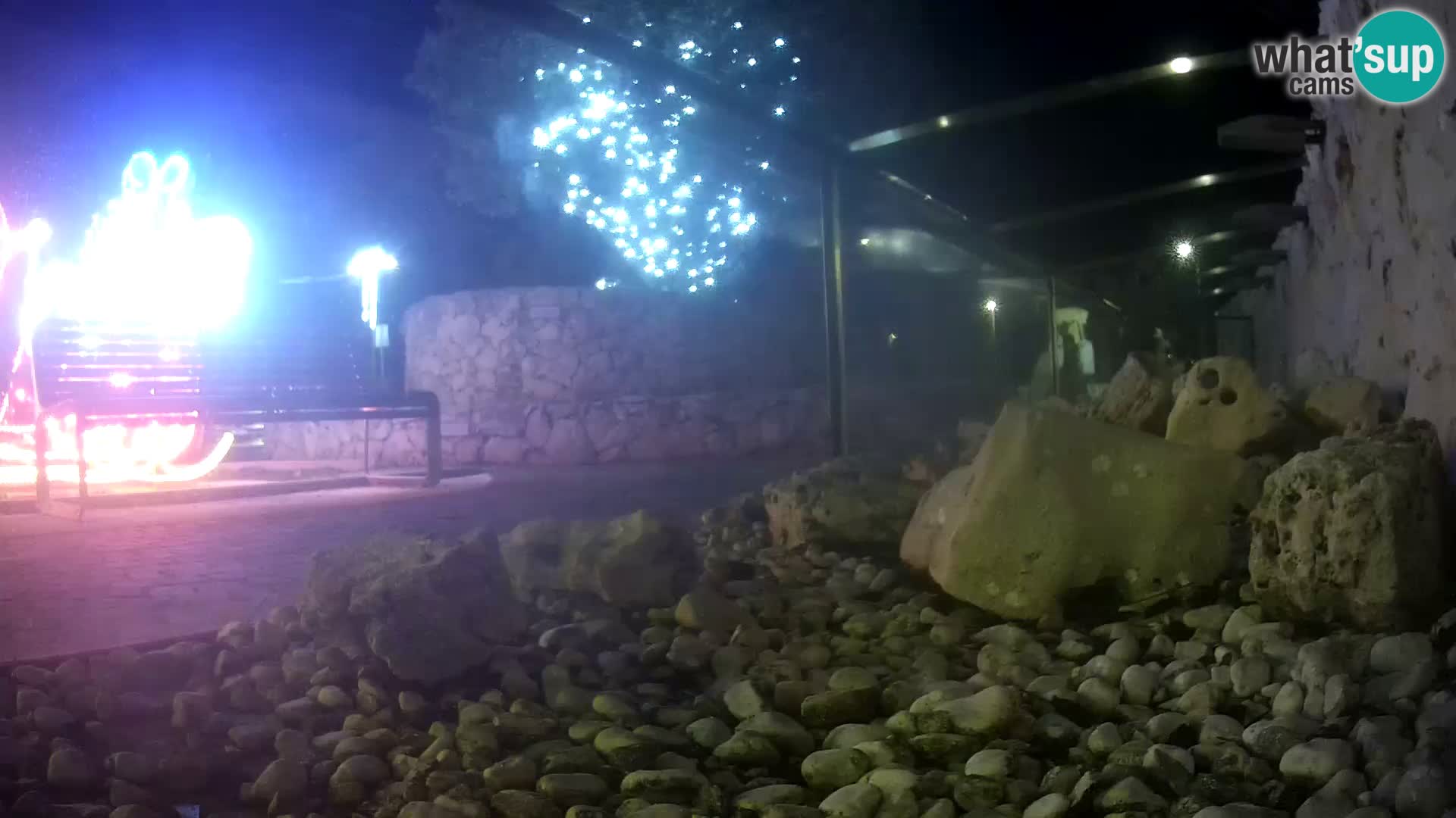 Marine Aquarium im Freien Rogoznica webcam Kroatien
