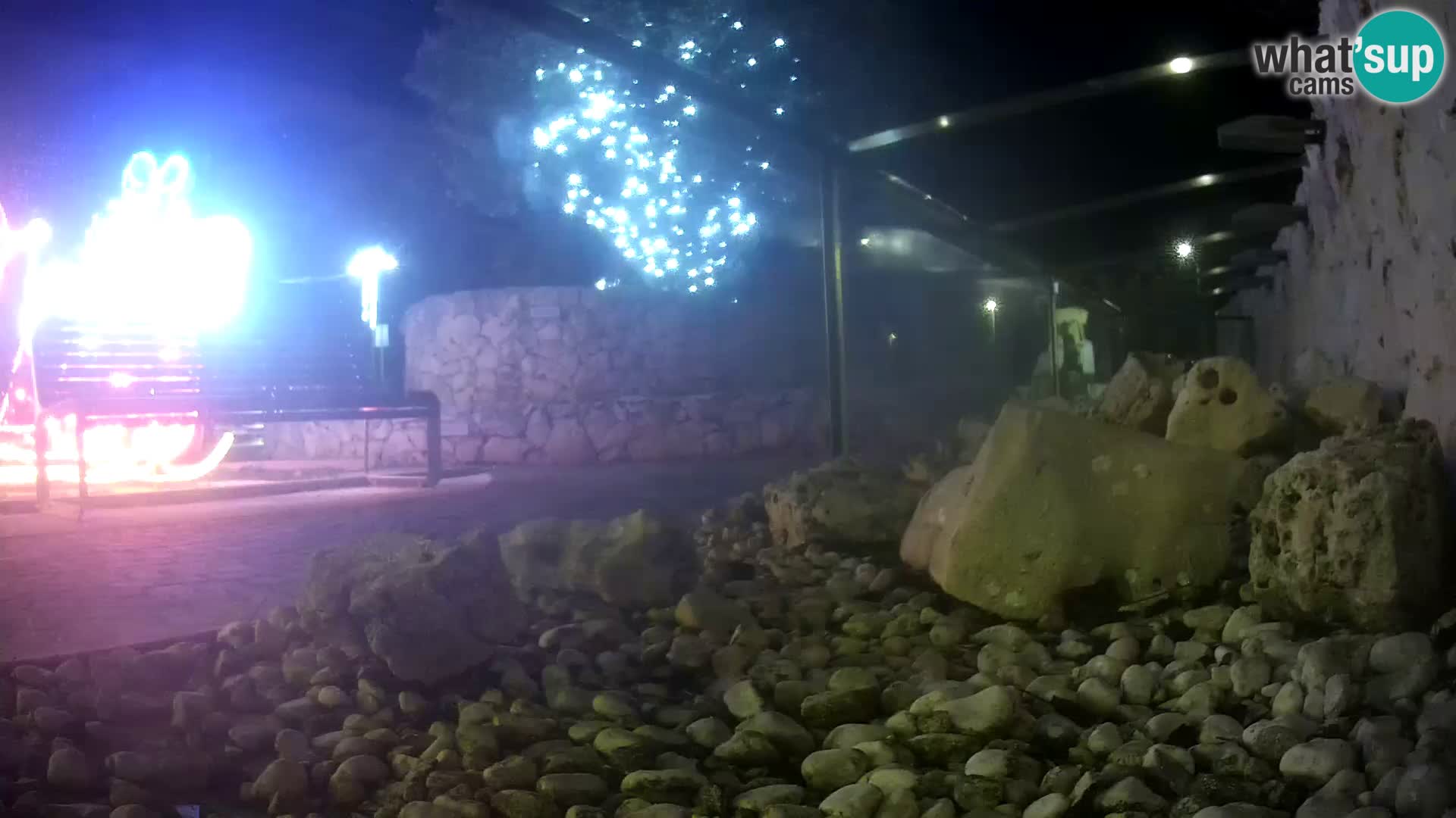 Marine Aquarium im Freien Rogoznica webcam Kroatien