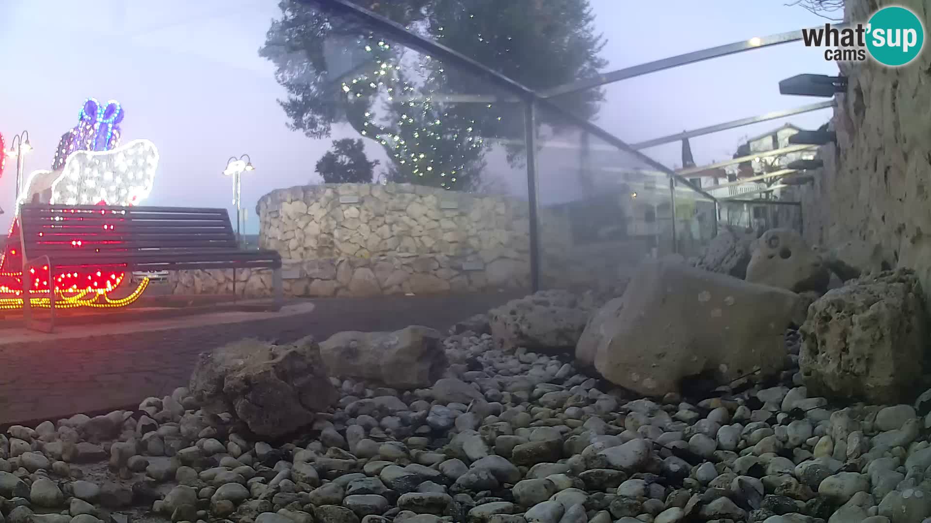 Outdoor Marine Aquarium Rogoznica webcam Croatia