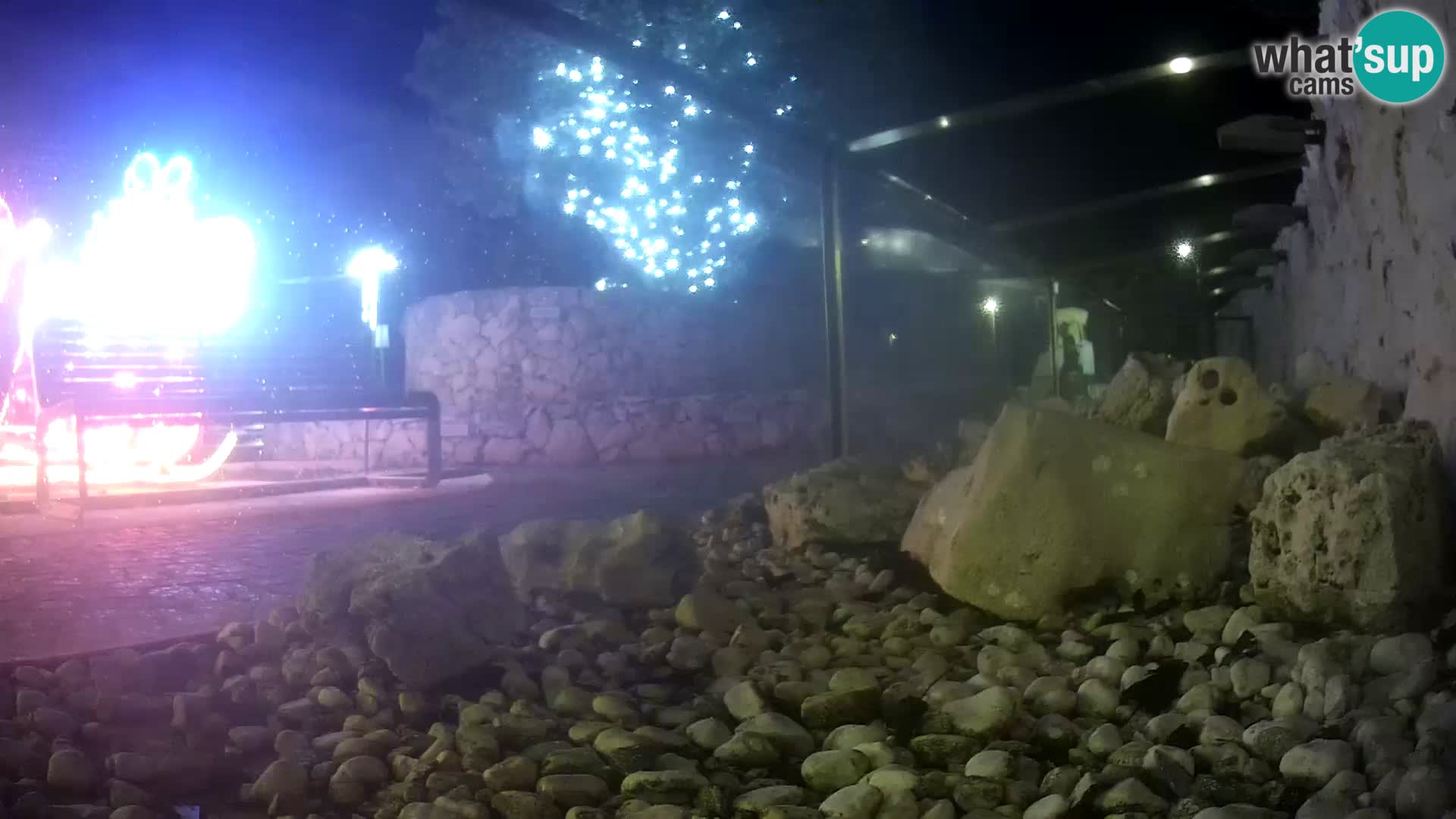Marine Aquarium im Freien Rogoznica webcam Kroatien