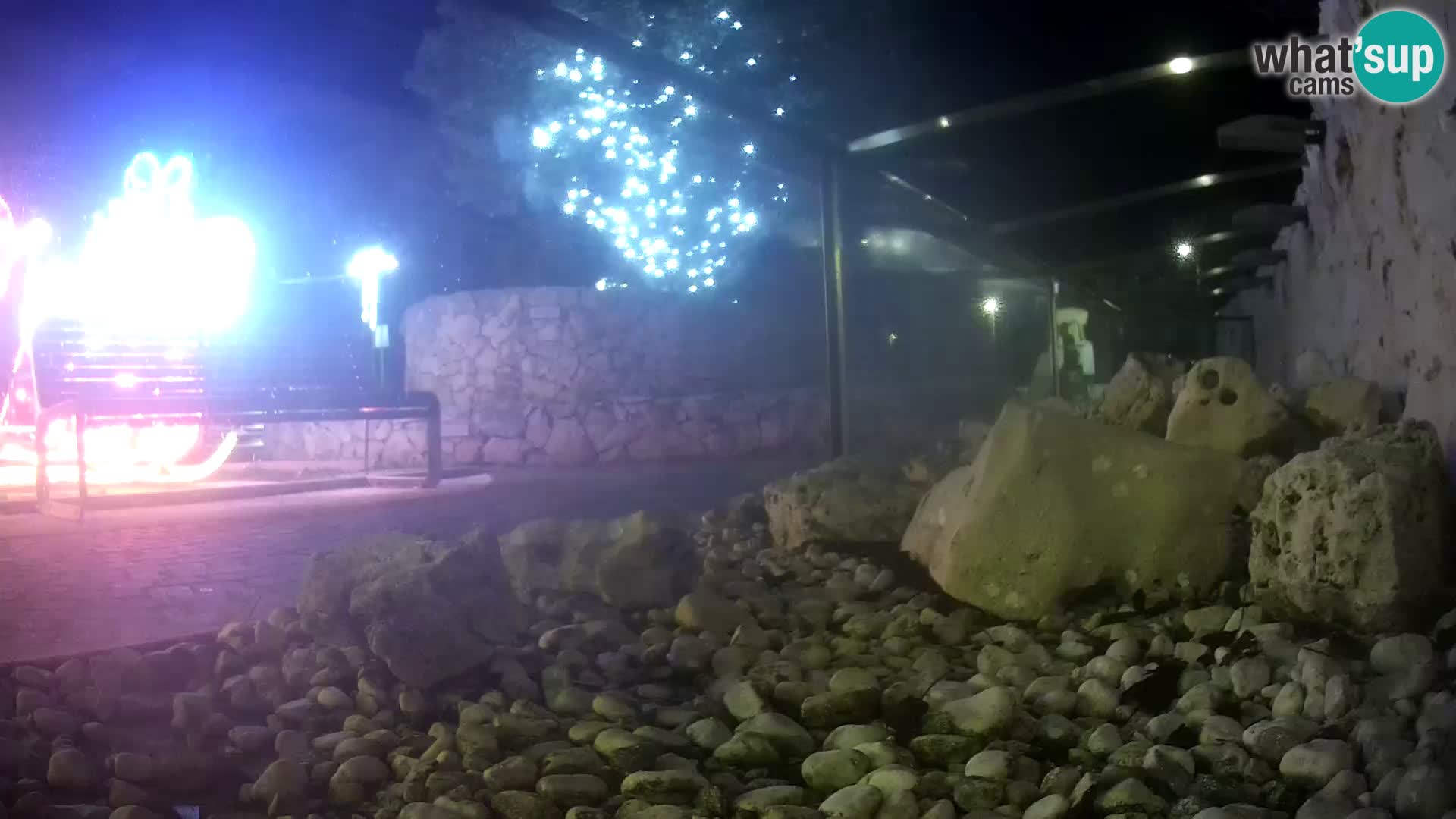 Marine Aquarium im Freien Rogoznica webcam Kroatien