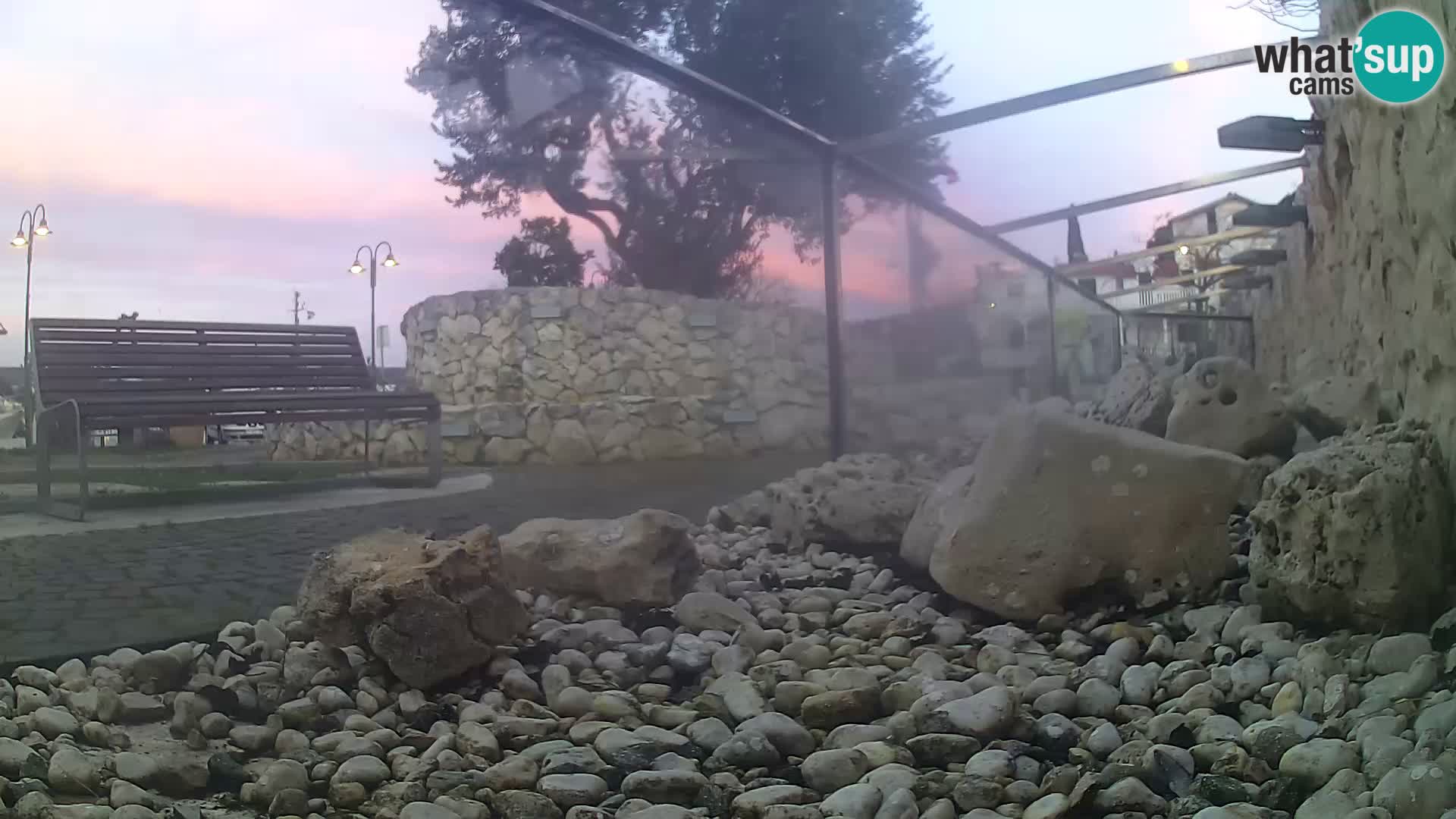 Outdoor Marine Aquarium Rogoznica webcam Croatia