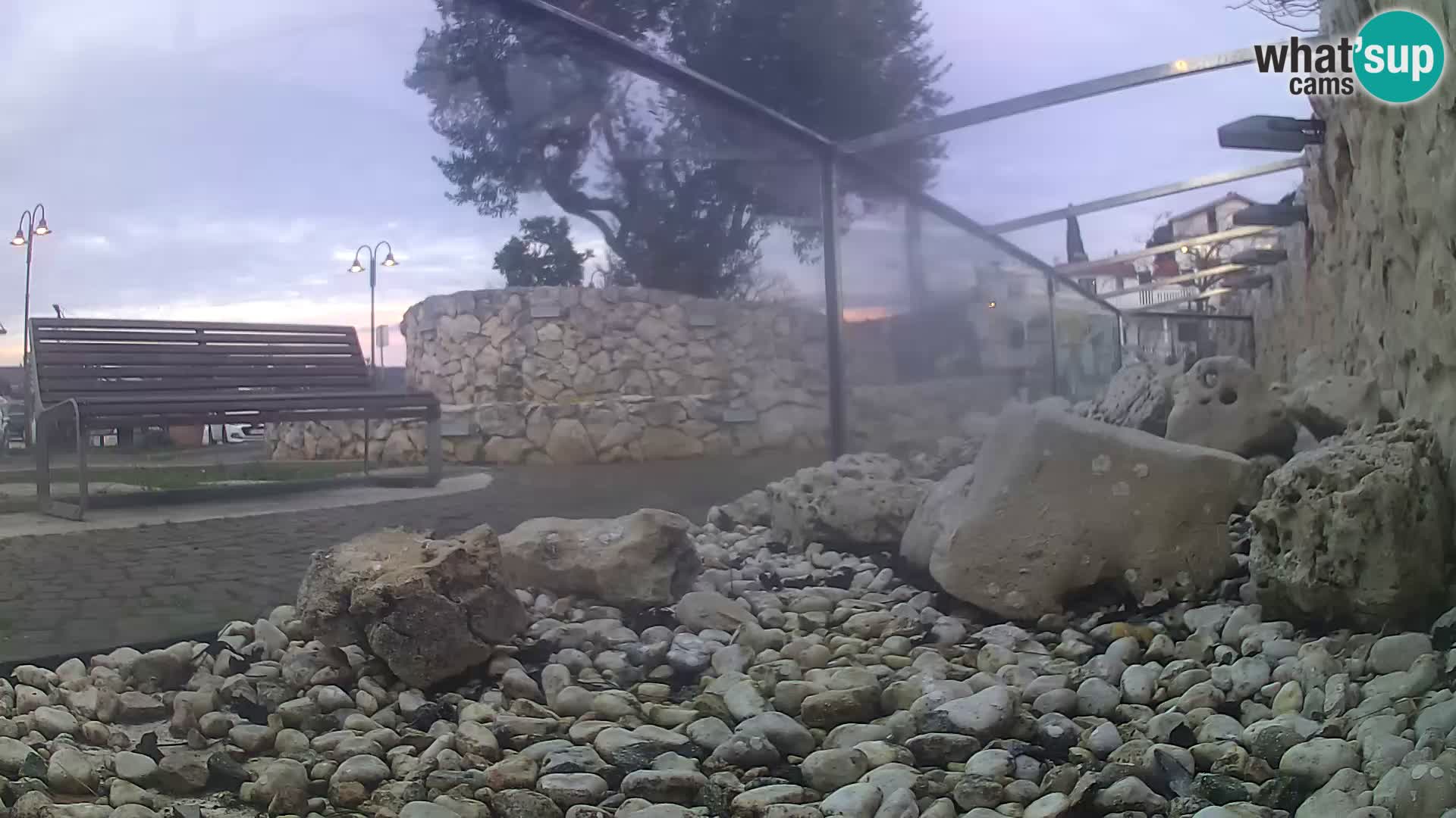 Outdoor Marine Aquarium Rogoznica webcam Croatia