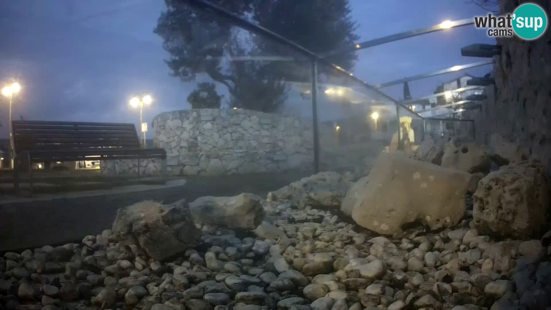 Marine Aquarium im Freien Rogoznica webcam Kroatien