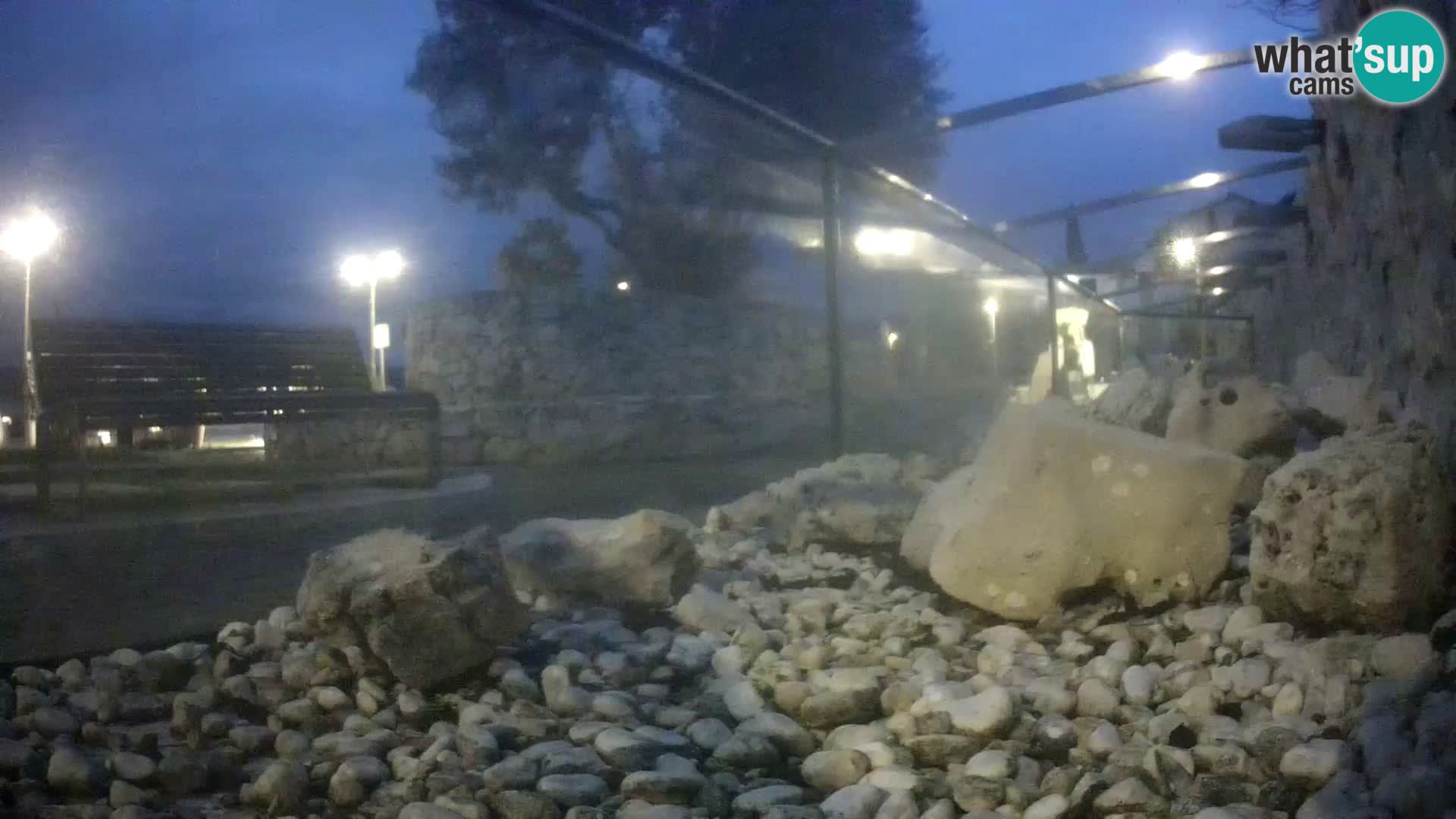 Marine Aquarium im Freien Rogoznica webcam Kroatien