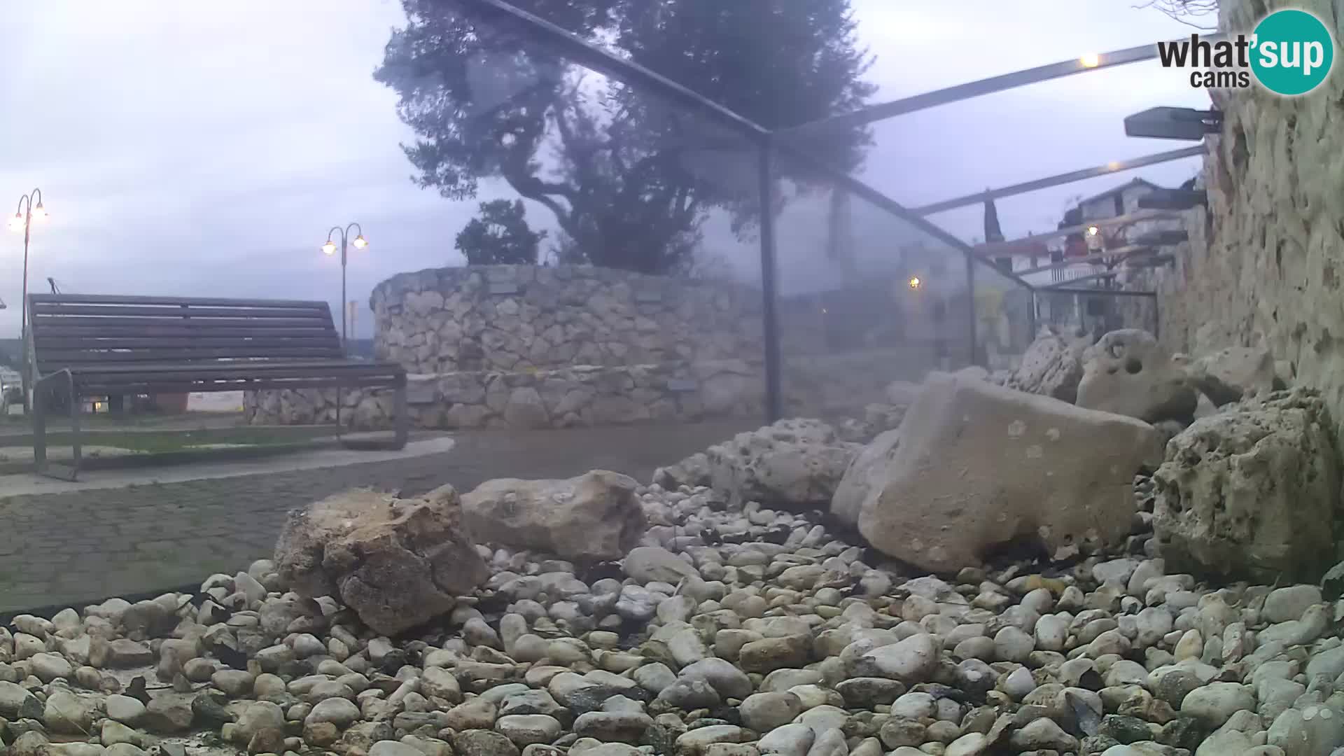 Marine Aquarium im Freien Rogoznica webcam Kroatien
