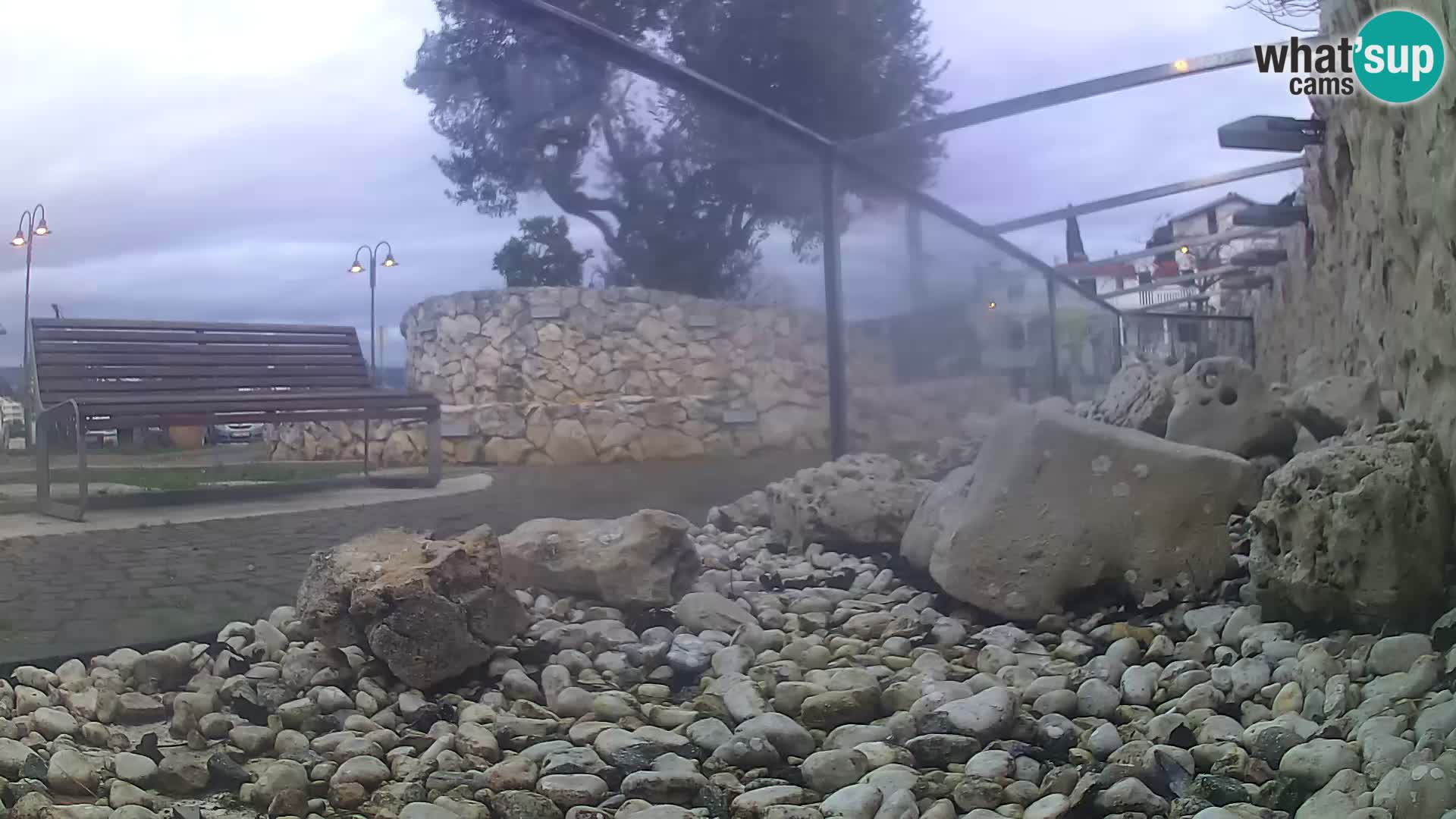 Vanjski morski akvarij Rogoznica web kamera Hrvatska