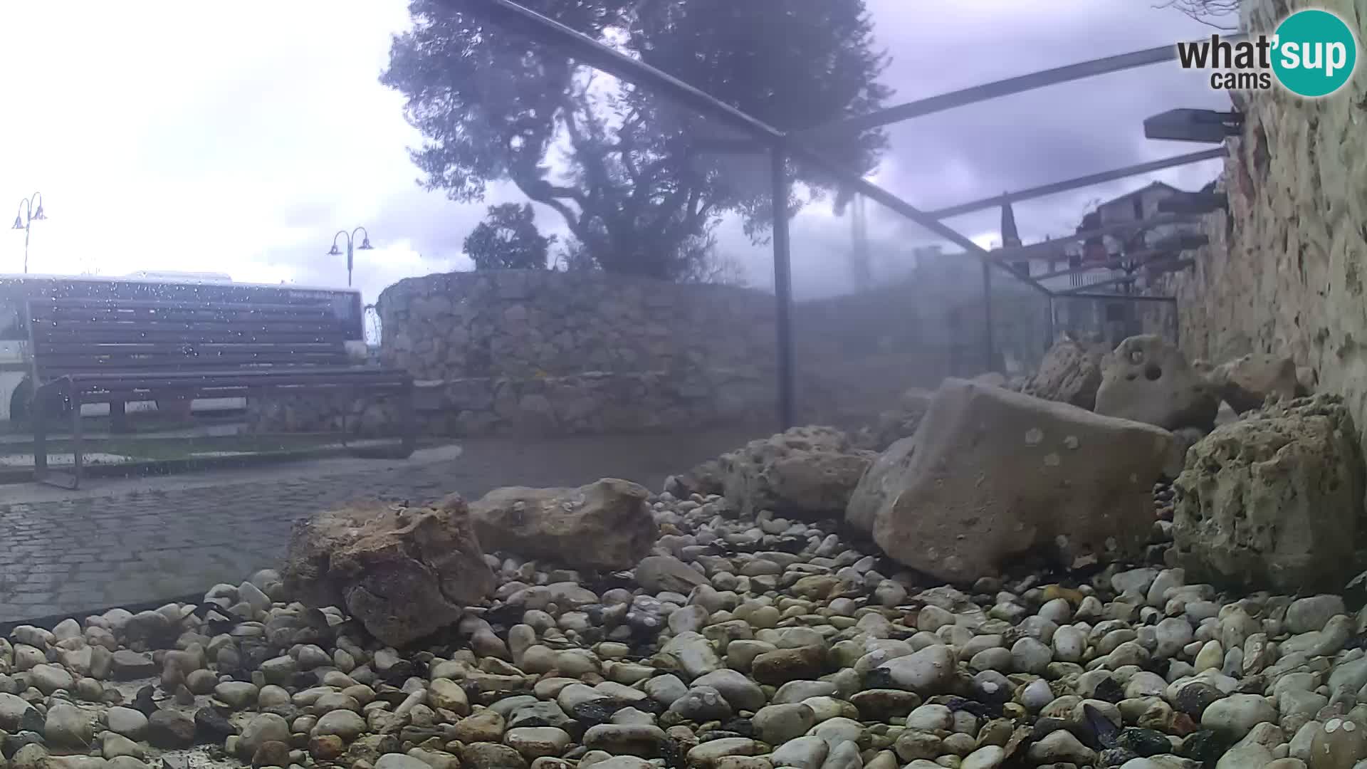 Marine Aquarium im Freien Rogoznica webcam Kroatien