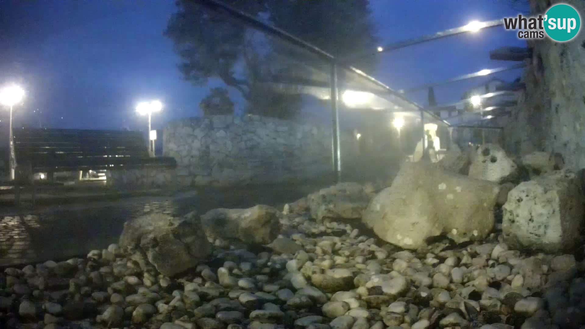 Marine Aquarium im Freien Rogoznica webcam Kroatien