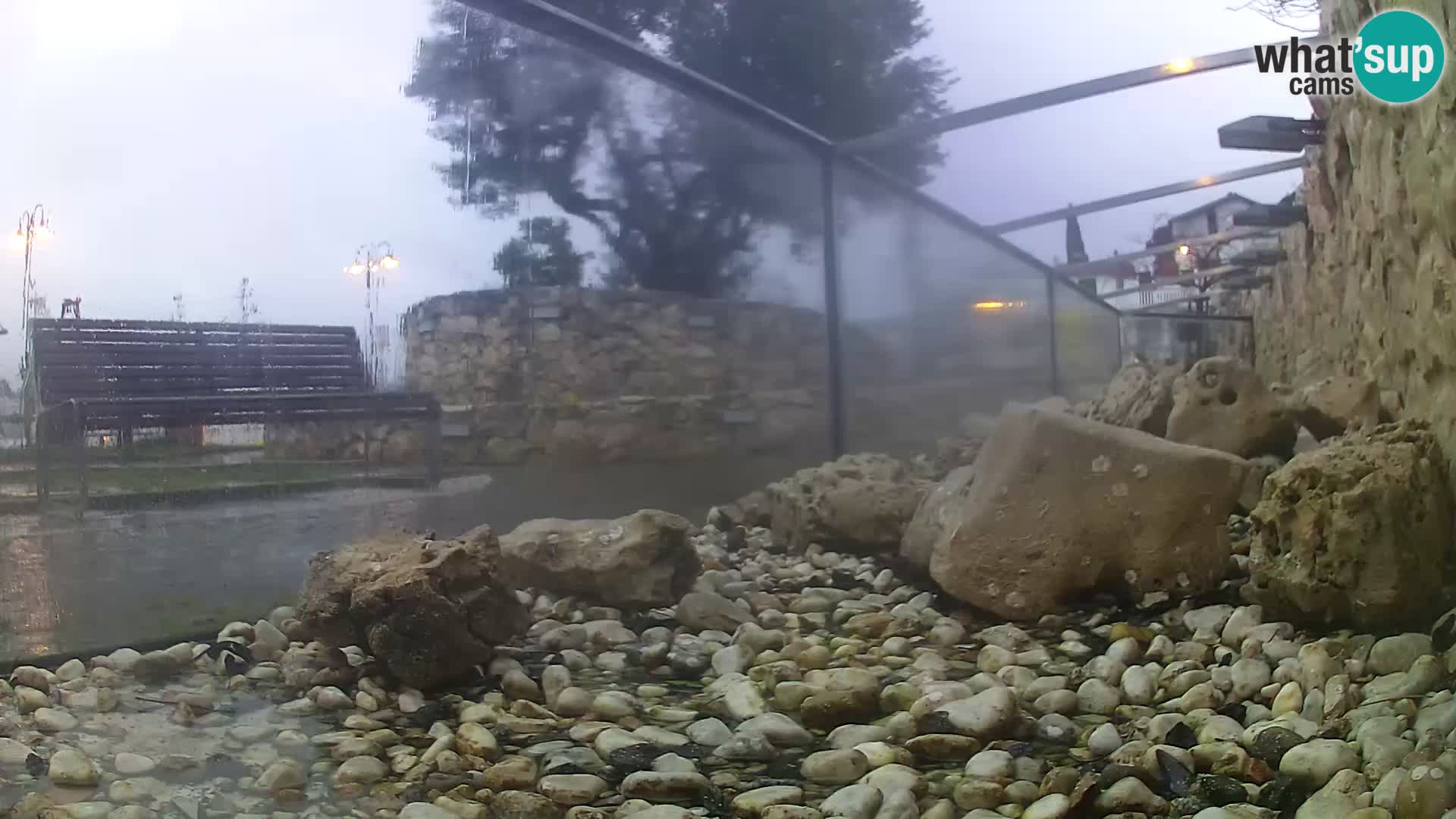 Outdoor Marine Aquarium Rogoznica webcam Croatia
