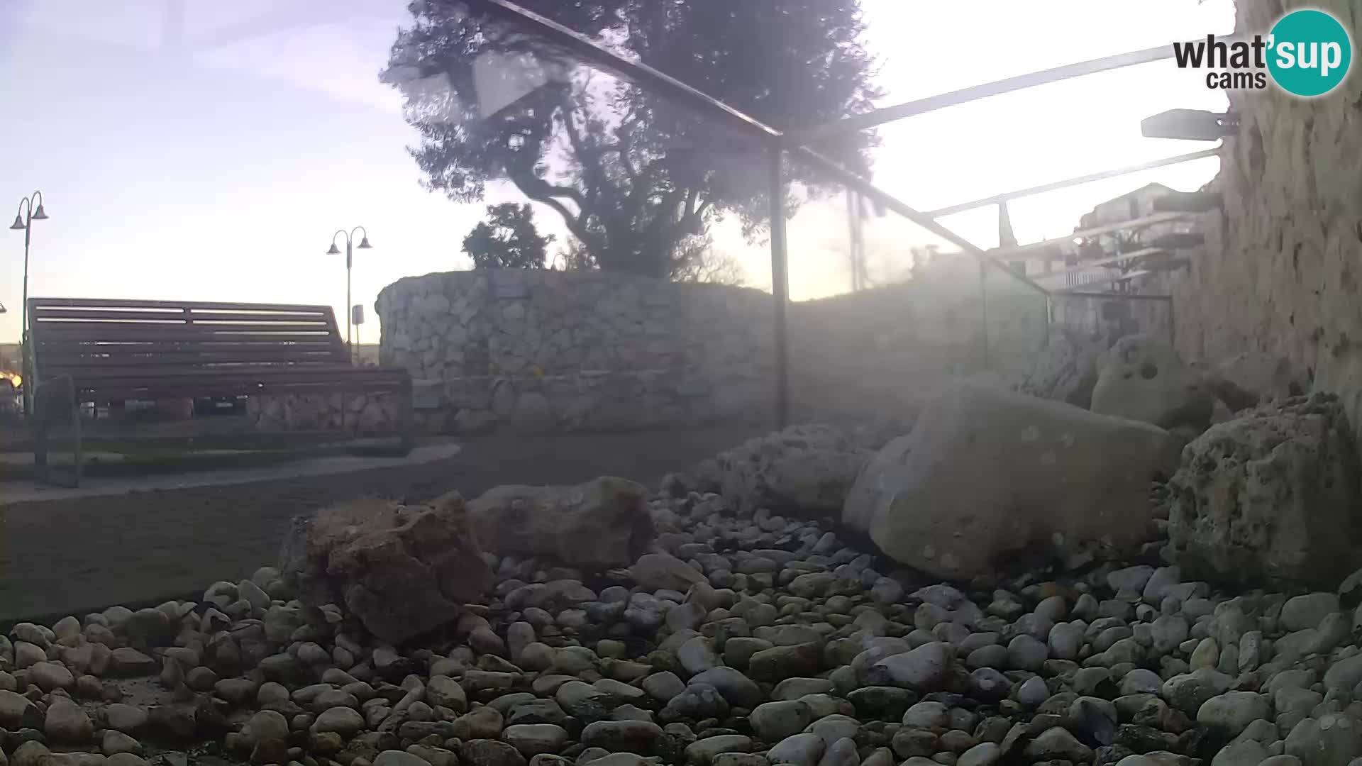 Outdoor Marine Aquarium Rogoznica webcam Croatia