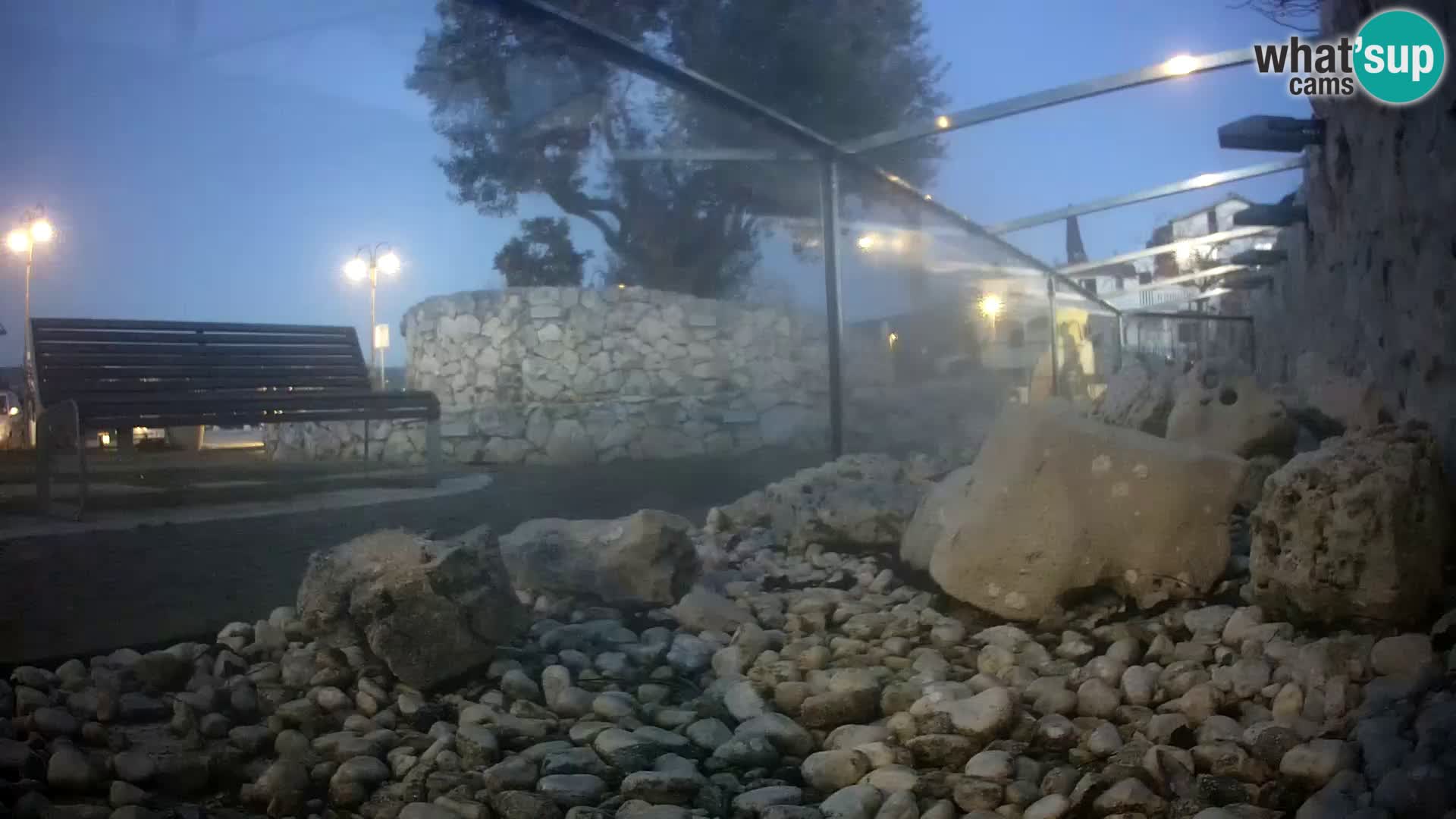 Zunanji morski akvarij Rogoznica spletna kamera Hrvaška