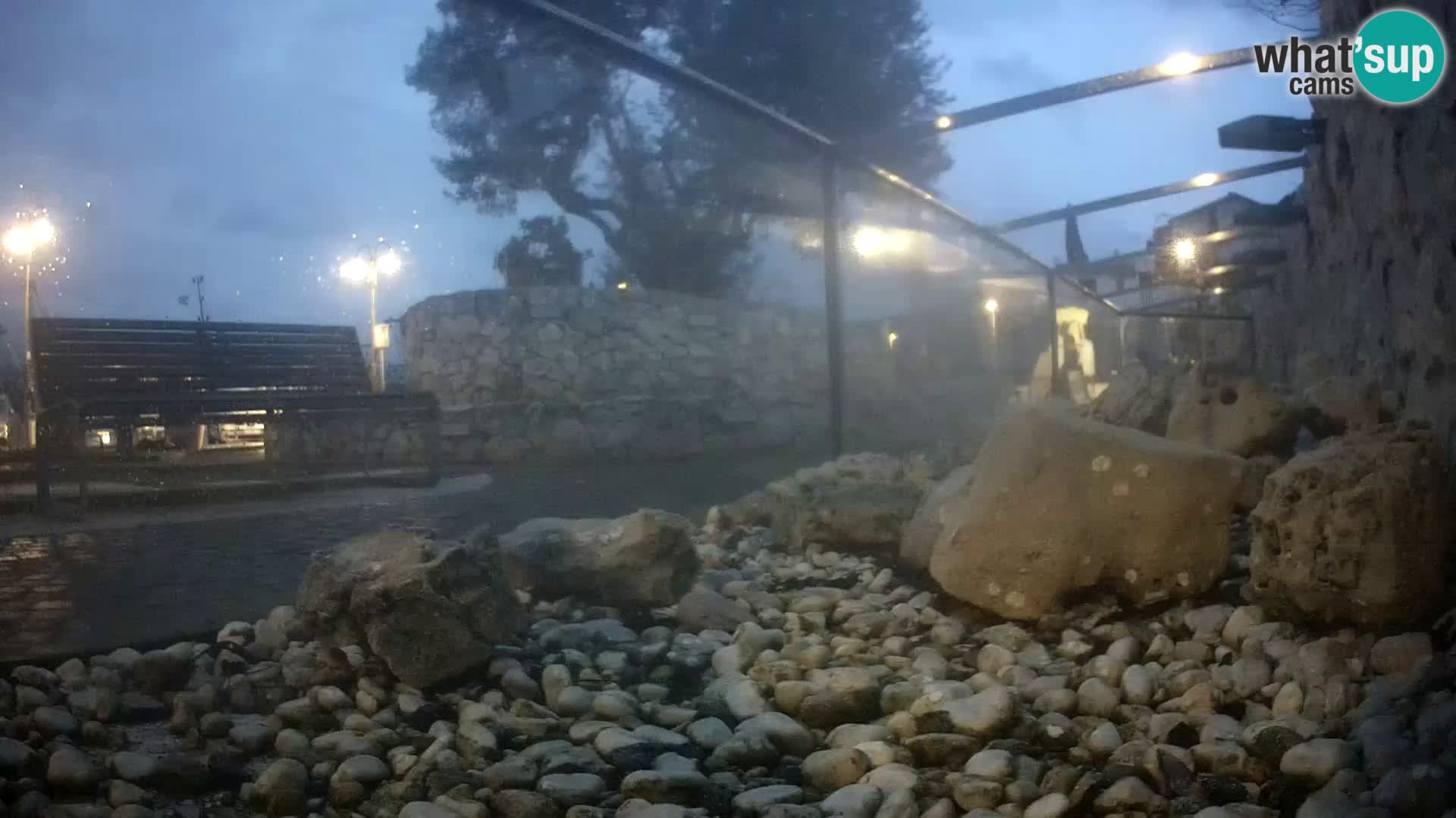 Outdoor Marine Aquarium Rogoznica webcam Croatia