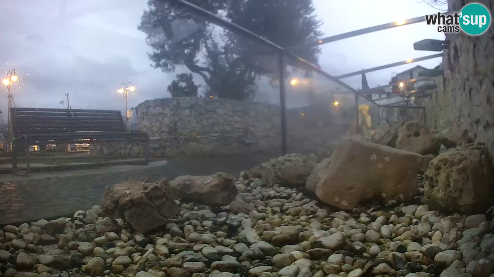 Marine Aquarium im Freien Rogoznica webcam Kroatien