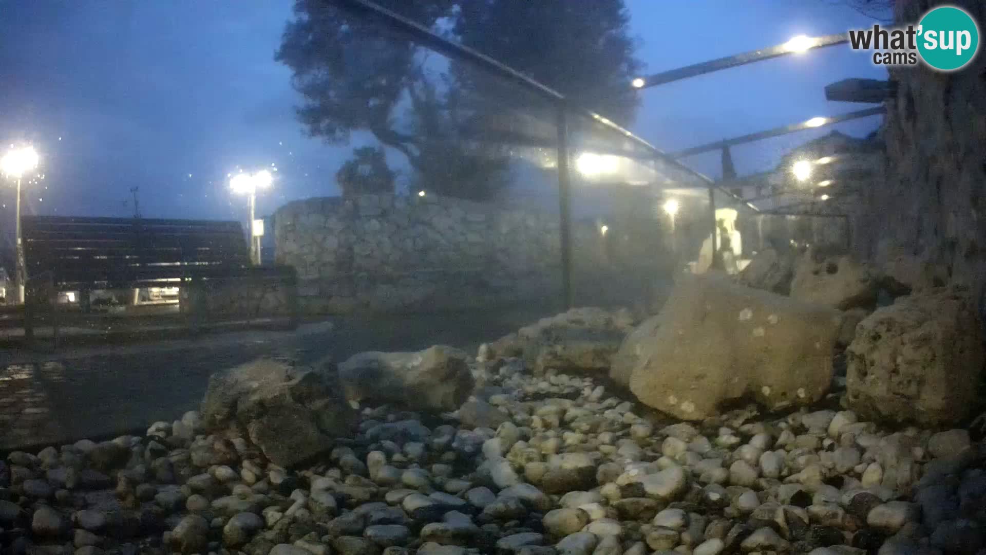 Marine Aquarium im Freien Rogoznica webcam Kroatien