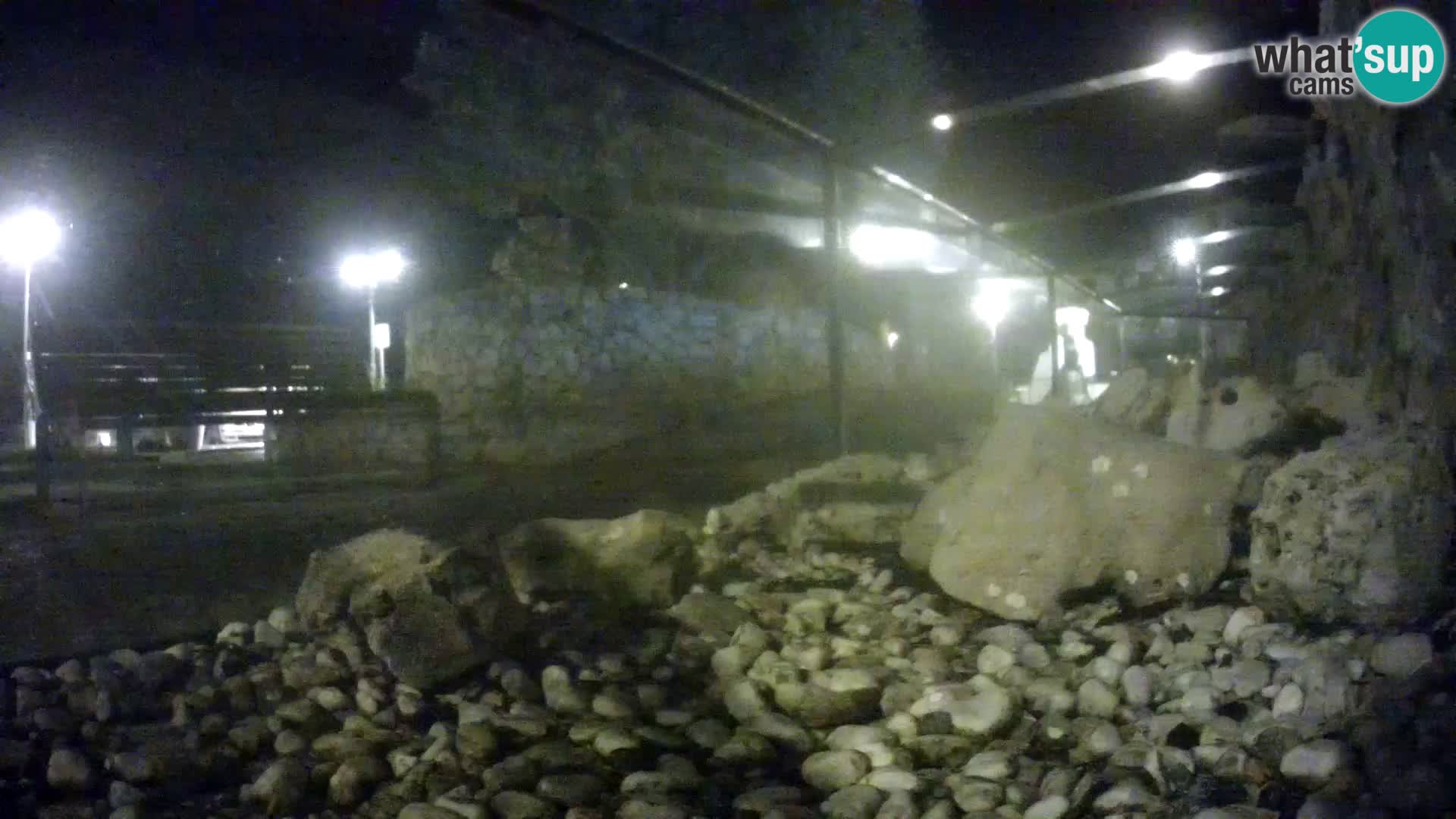 Marine Aquarium im Freien Rogoznica webcam Kroatien