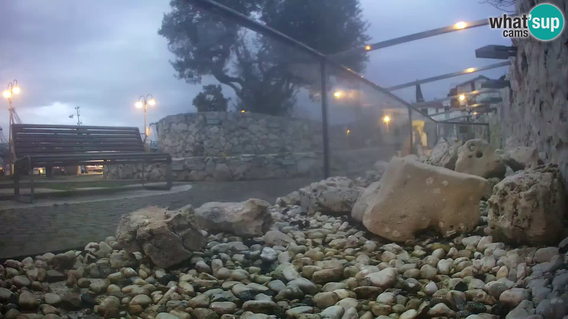 Aquario marino esterno –  Rogoznica livecam Croazia