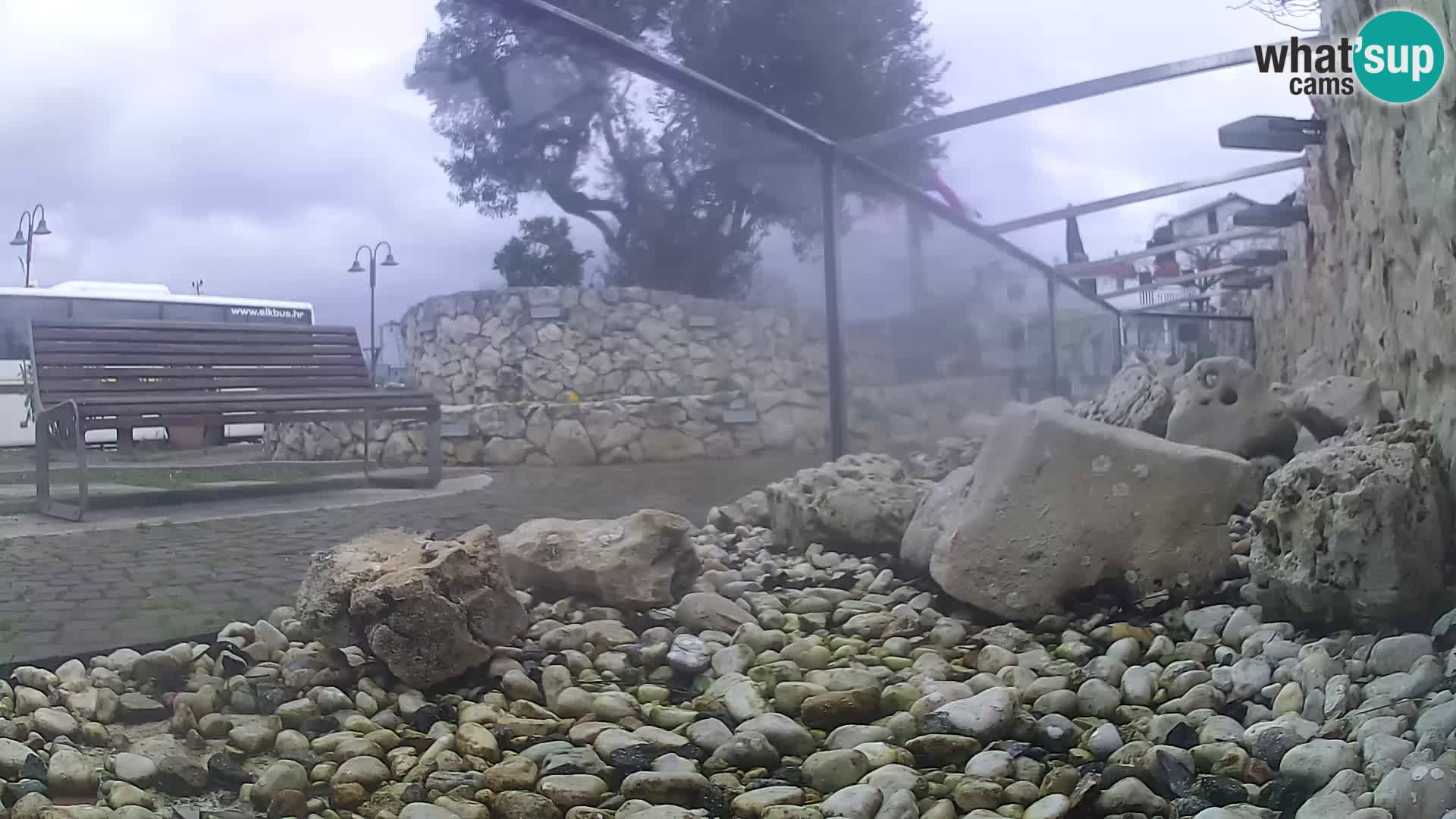 Marine Aquarium im Freien Rogoznica webcam Kroatien