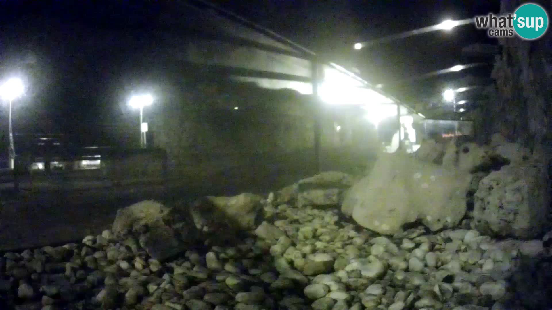 Marine Aquarium im Freien Rogoznica webcam Kroatien