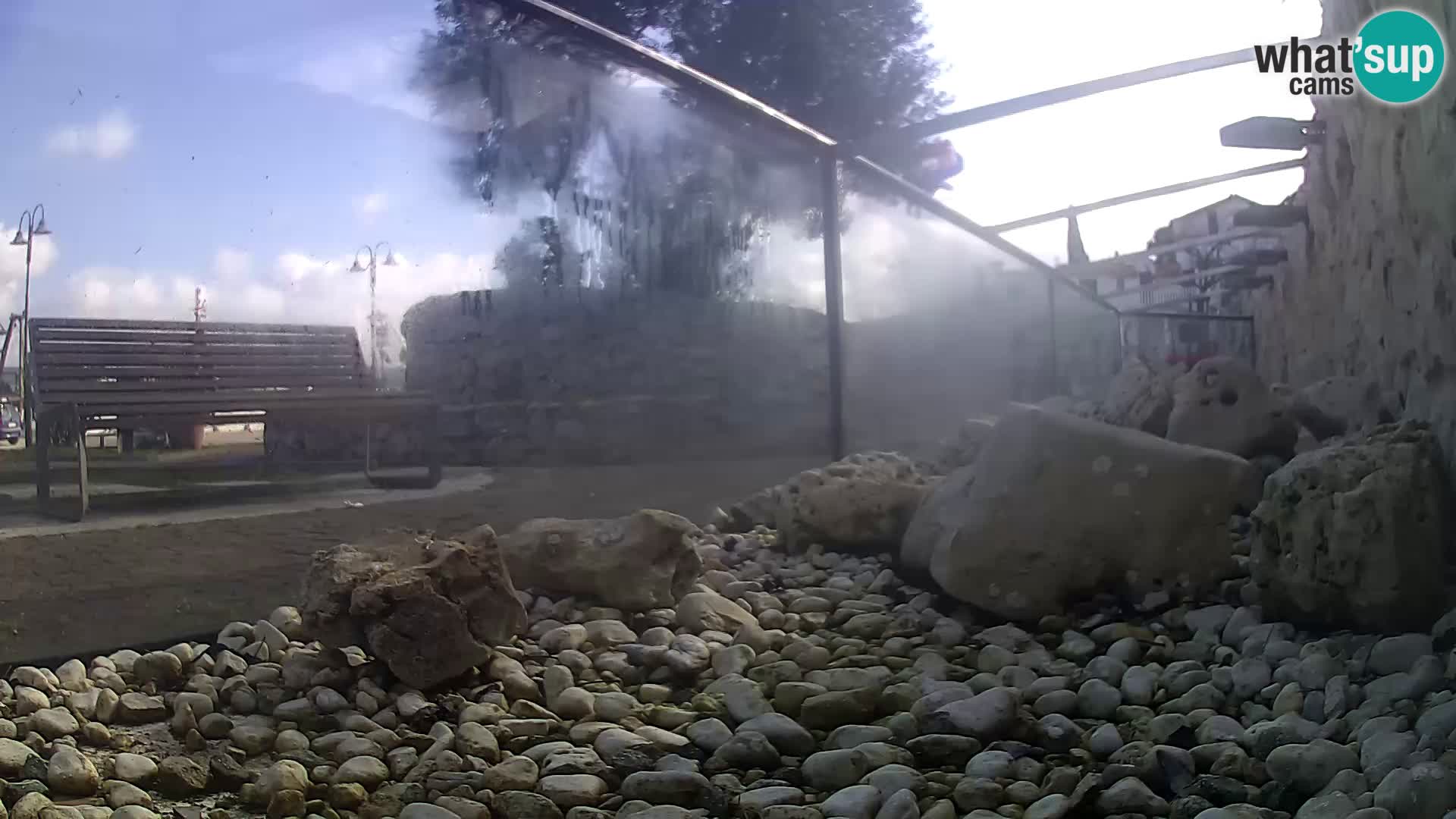 Outdoor Marine Aquarium Rogoznica webcam Croatia