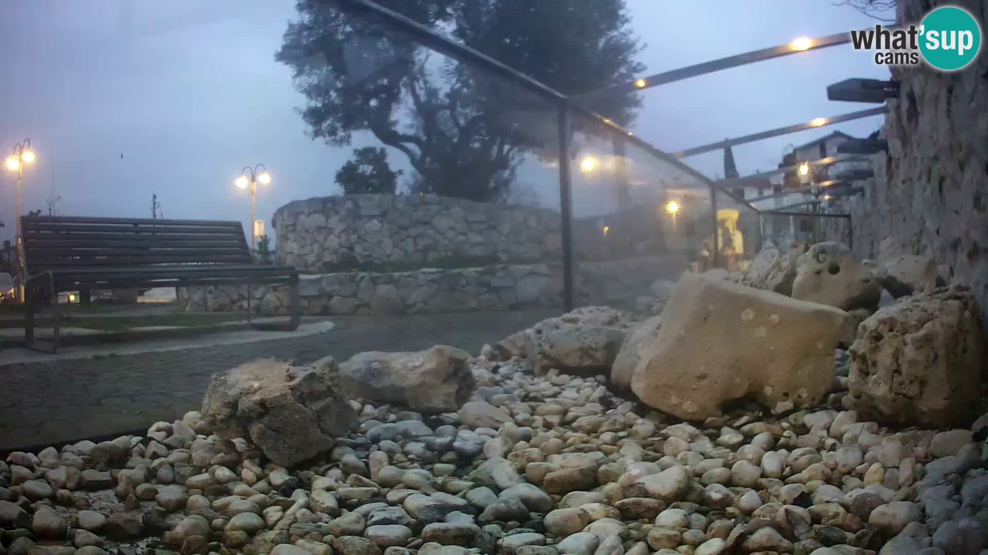 Aquario marino esterno –  Rogoznica livecam Croazia